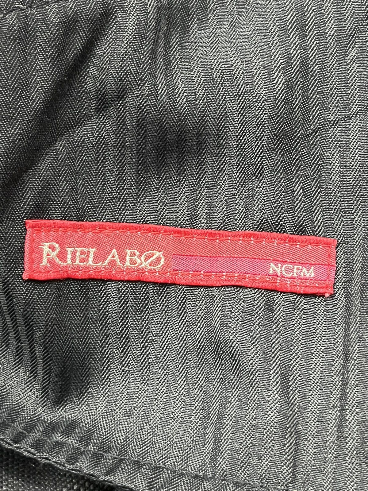 Nicole Club 🔥VERY RARE🔥RIELABO NCFM Waxed Cotton Pants Size 32" / US 10 / IT 46 - 13 Thumbnail