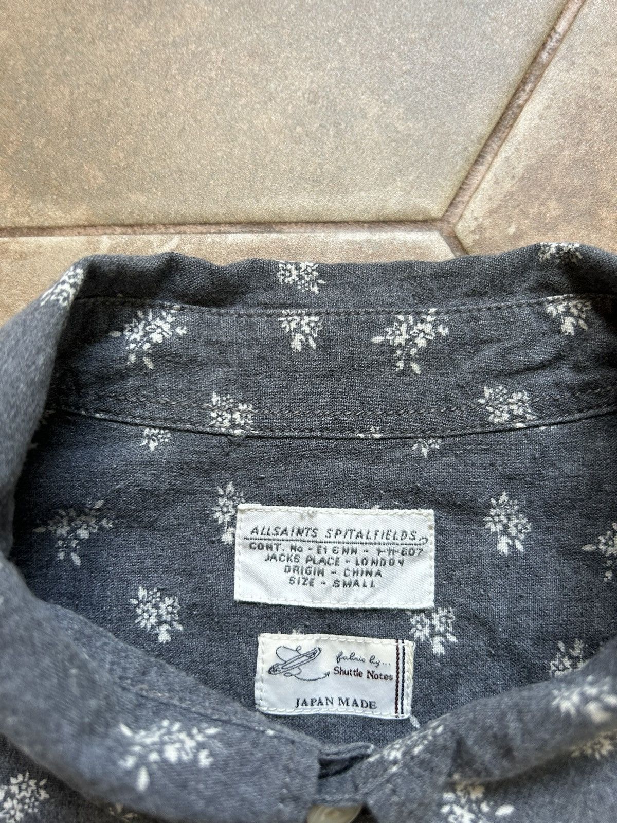 Allsaints × Japanese Brand × Vintage ALLSAINTS Button Up Shirt long sleeve Size US S / EU 44-46 / 1 - 4 Thumbnail