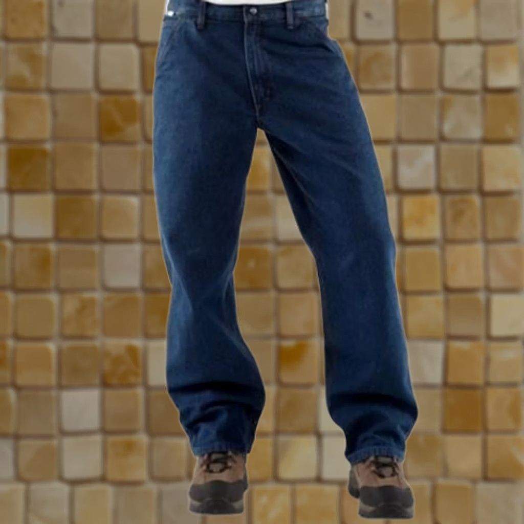 Carhartt Carhartt Jeans FR Flame-Resistant Denim Dungaree FRB13DNM 50 34 Blue Mens Pants Shirt Size US 34 / EU 50 - 1 Preview