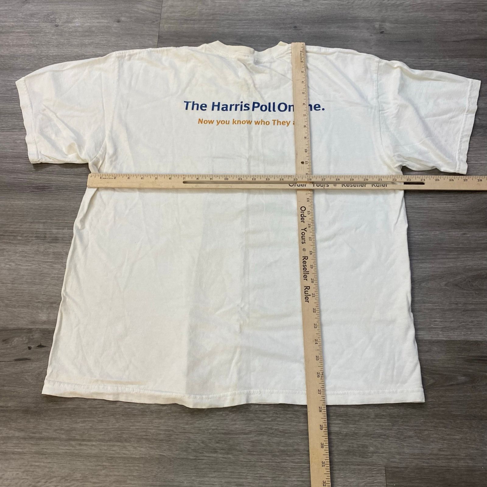Vintage VINTAGE THEHARRISPOLLONLINE PROMO NEWS JOURNALISM SHIRT XL Size US XL / EU 56 / 4 - 5 Thumbnail