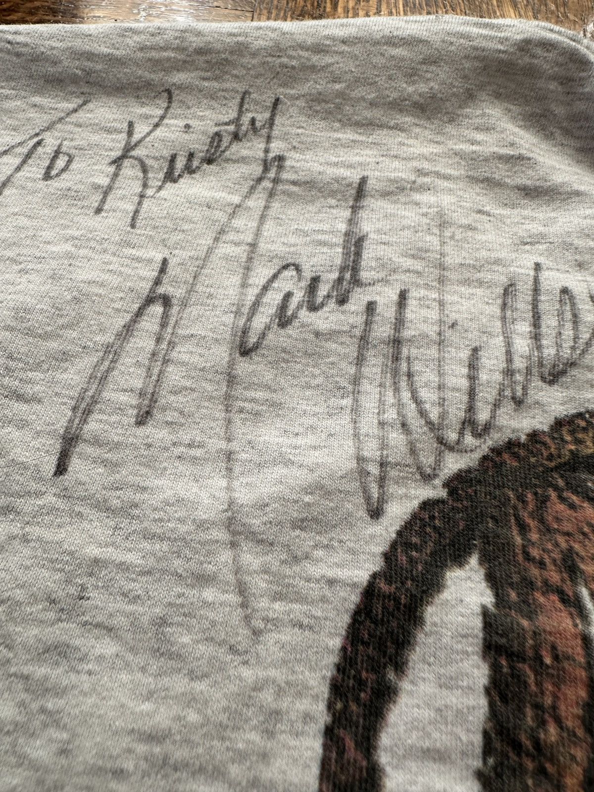 Band Tees Vintage 90s Mark Wills Autographed Graphic Tee Size US XL / EU 56 / 4 - 4 Thumbnail