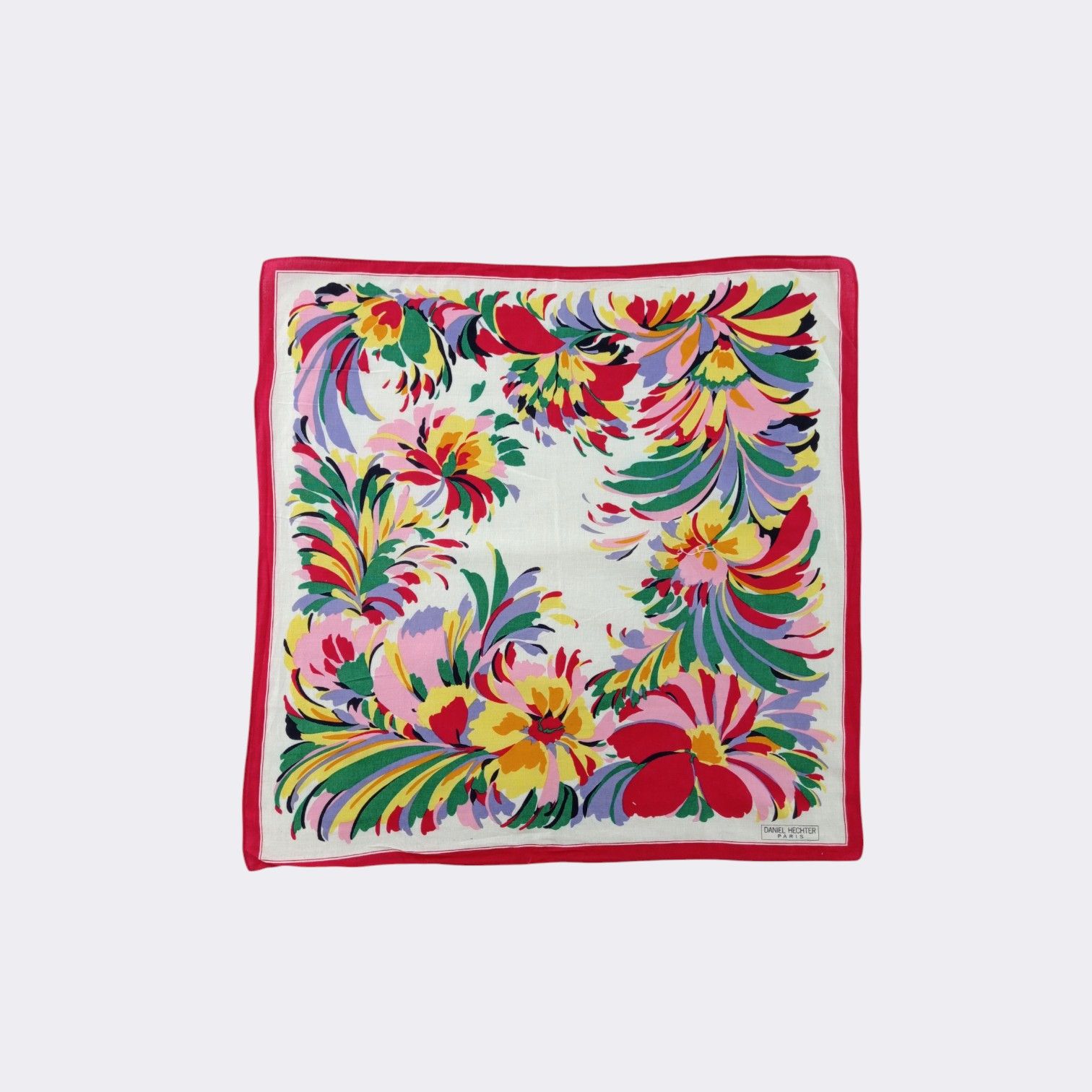 Daniel Hechter × Vintage Vintage Daniel Hechter Handkerchief Neckerchief H375I Size ONE SIZE - 2 Thumbnail