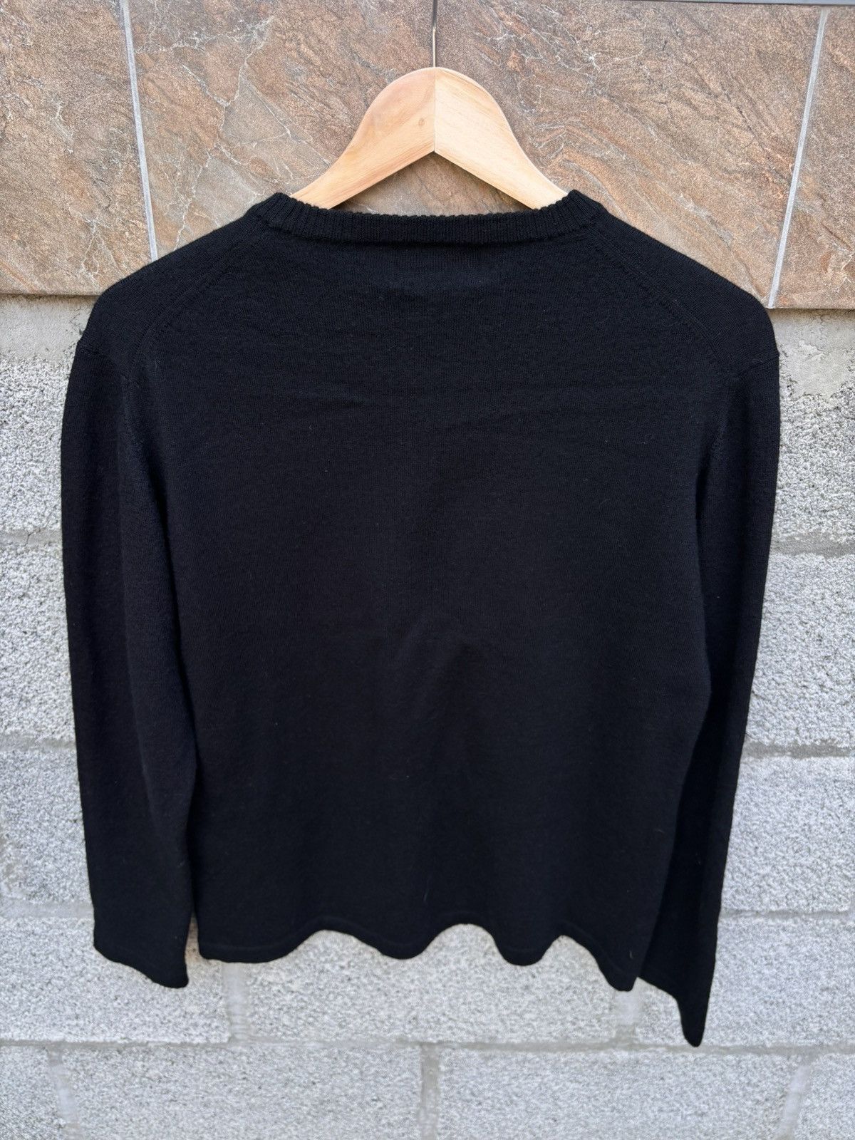 Burberry Thomas Burberry black sweater 100% marines wool L size Size L / US 10 / IT 46 - 6 Thumbnail