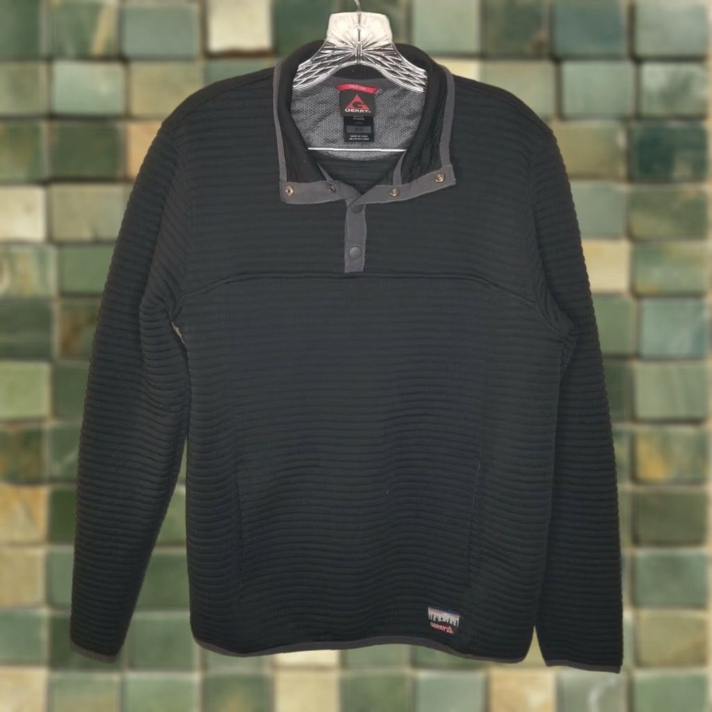 Vintage Gerry Mens Black Long Sleeve Sweater Jacket M Jacket Mens Black Long Sleeve Sweater Jacket Size US M / EU 48-50 / 2 - 1 Thumbnail