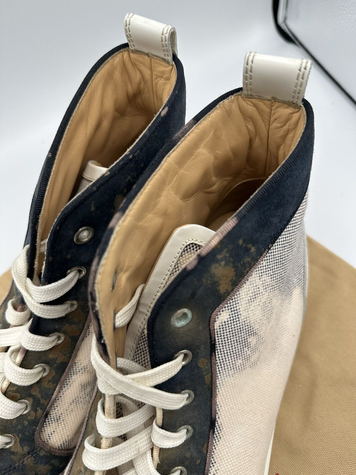 Christian Louboutin Christian Louboutin High Top Sneakers Size US 13 / EU 46 - 13 Thumbnail