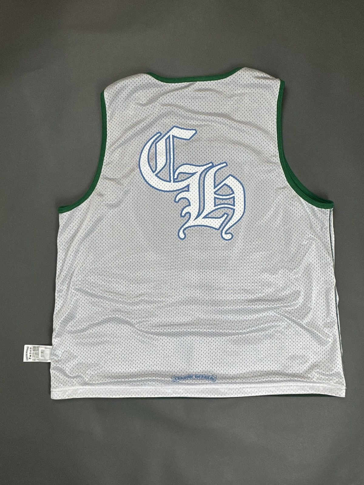 Chrome Hearts CHROME HEARTS SAMPLE REVERSIBLE BASKETBALL JERSEY Size US L / EU 52-54 / 3 - 12 Thumbnail