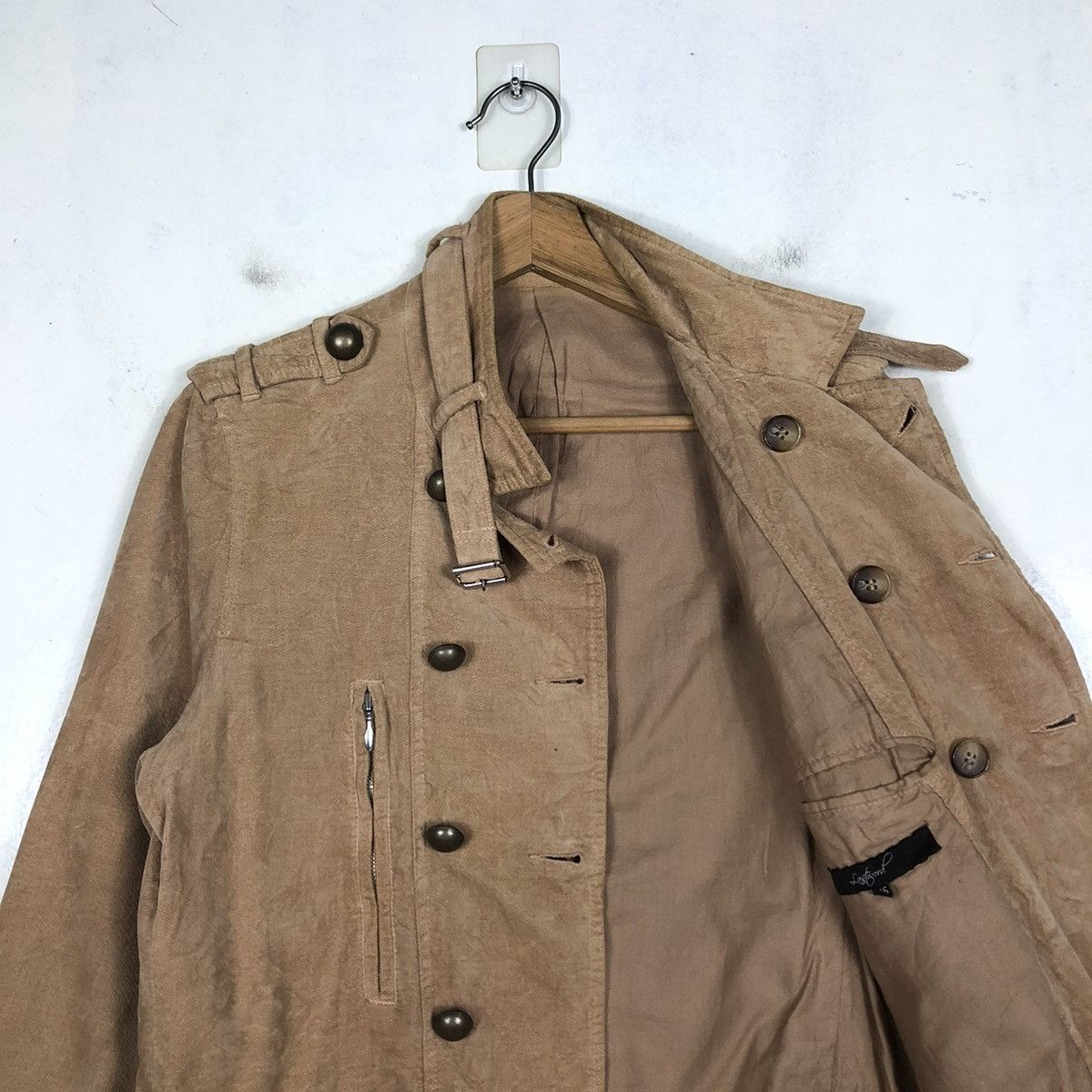If Six Was Nine × Japanese Brand × Vintage 📌CROPPED BIKER JACKET DOUBLE LAYER LAST WORD JAPAN Size US S / EU 44-46 / 1 - 13 Thumbnail