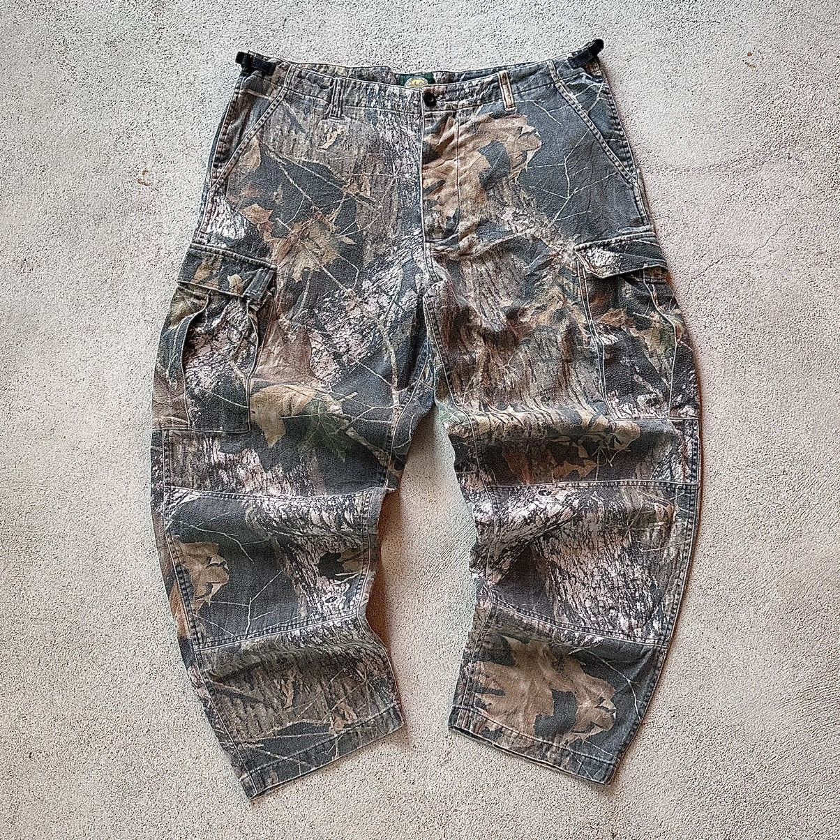 Carhartt × Realtree (40-34 adj.x30) Crazy Vintage Realtree Camo Cargo Pants Size US 34 / EU 50 - 1 Thumbnail