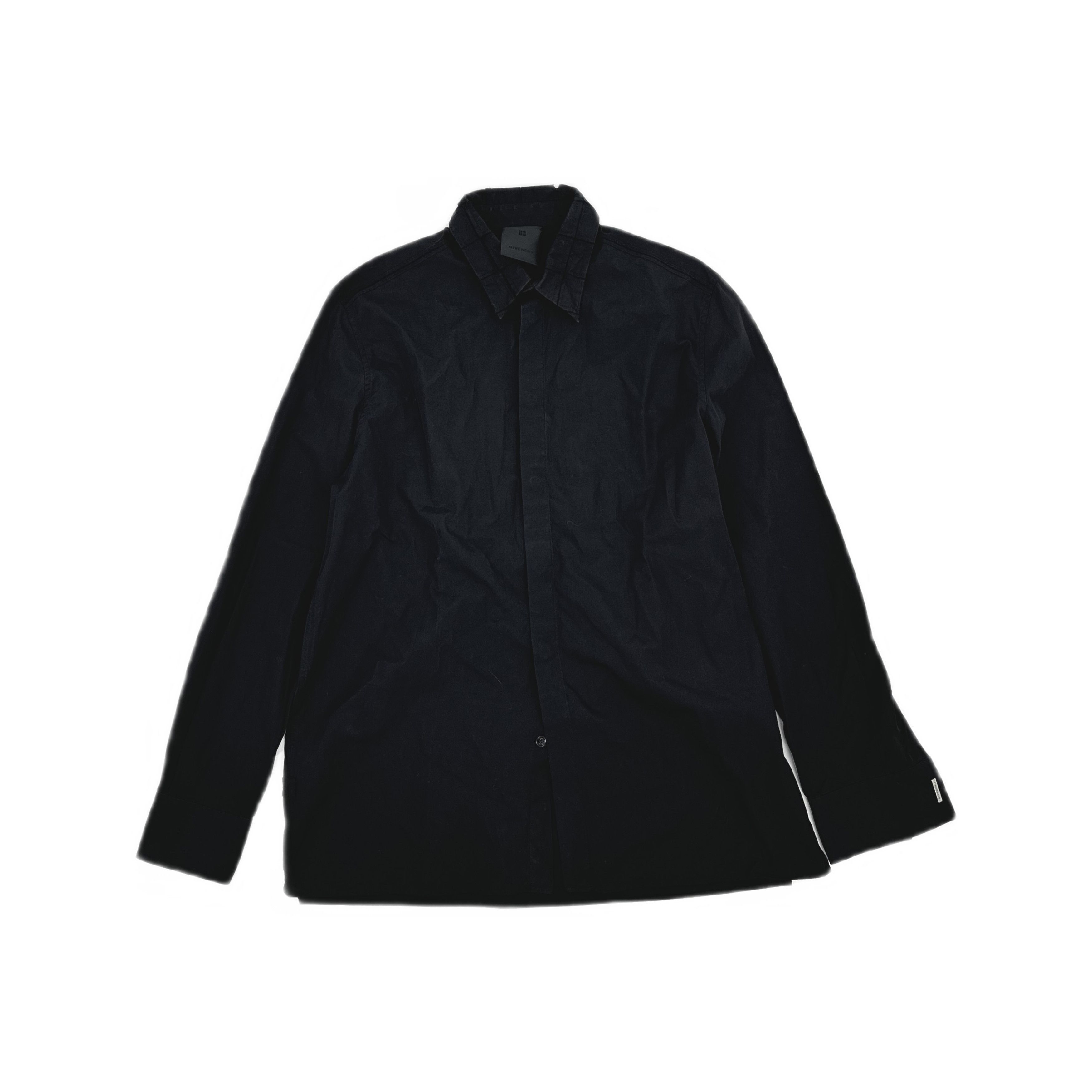 Givenchy Givenchy Black Button Up Shirt Size M Size US XXS / EU 40 - 1 Thumbnail