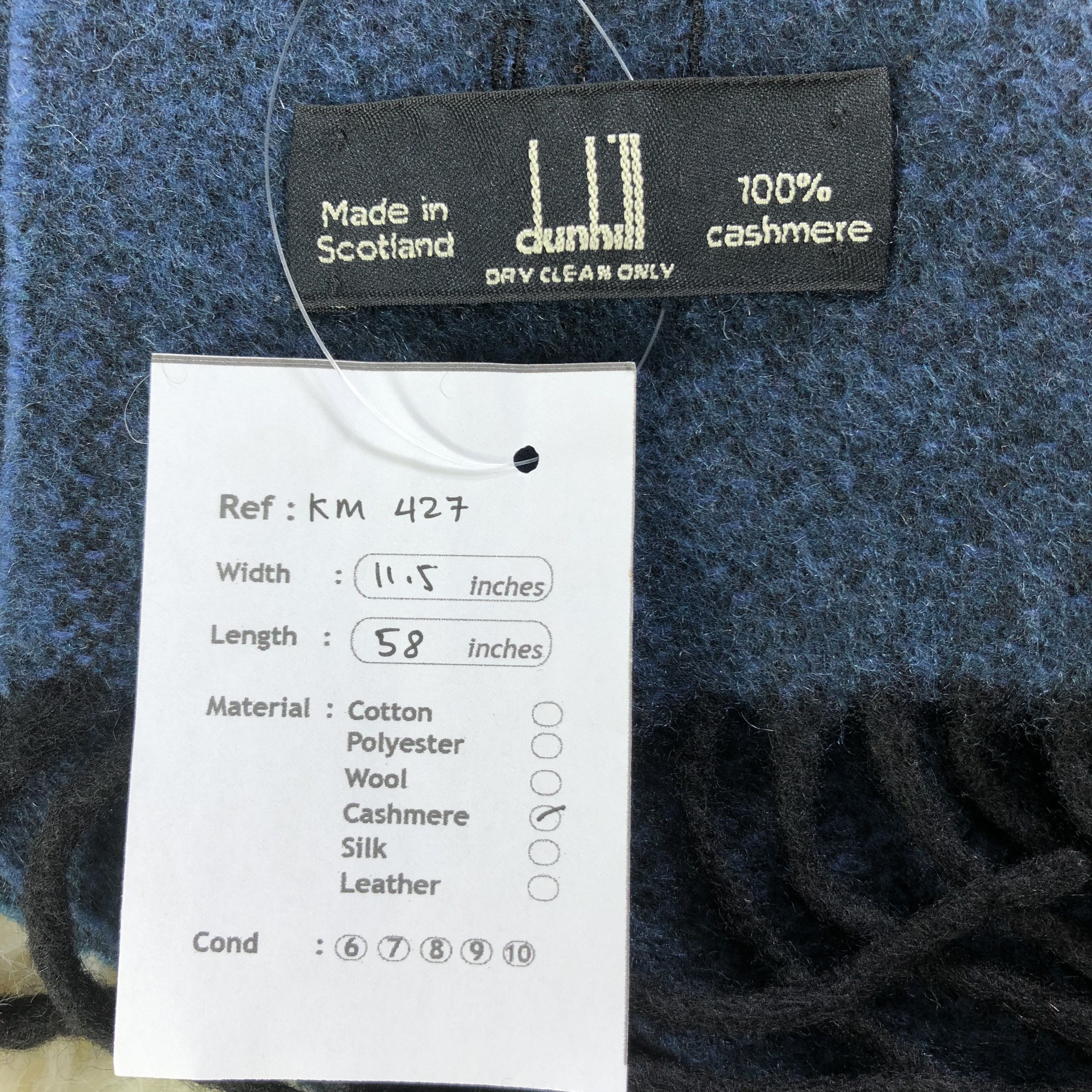 Alfred Dunhill Dunhill Scarf / Muffler / Neckwear - KM427 Size ONE SIZE - 6 Thumbnail