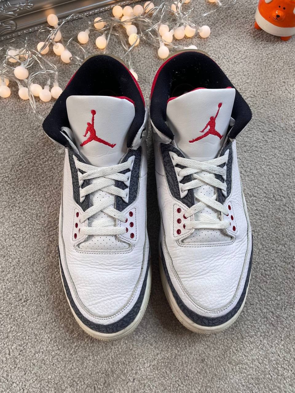 Nike Nike Air Jordan 3 Retro SE Fire Red Denim USA Y2K Size US 13 / EU 46 - 3 Thumbnail