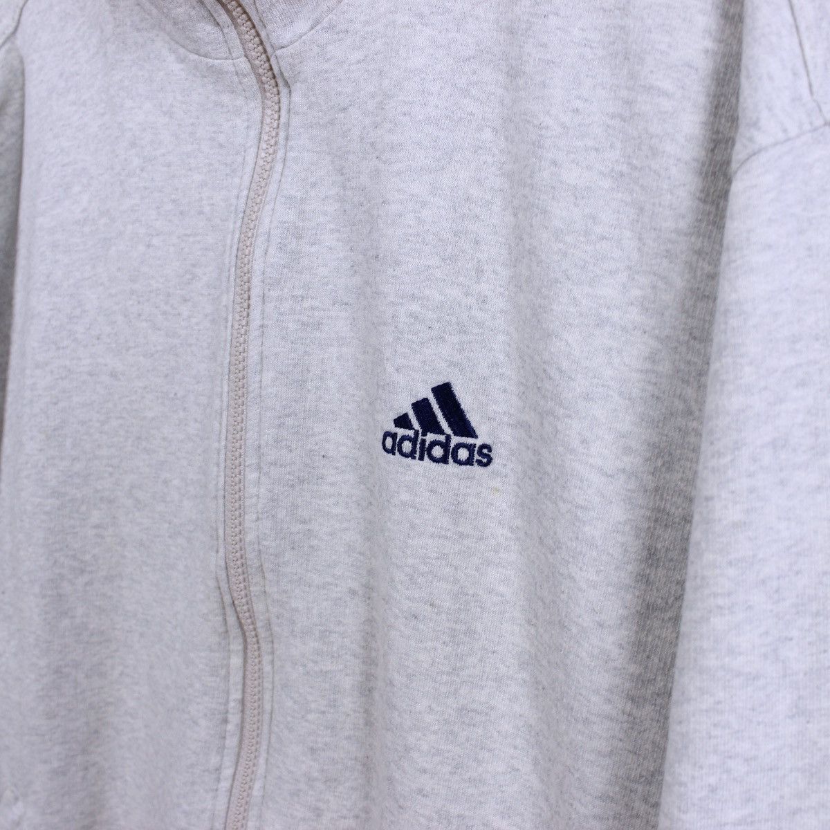 Adidas Vintage Adidas Zip Sweatshirt Size US L / EU 52-54 / 3 - 3 Thumbnail