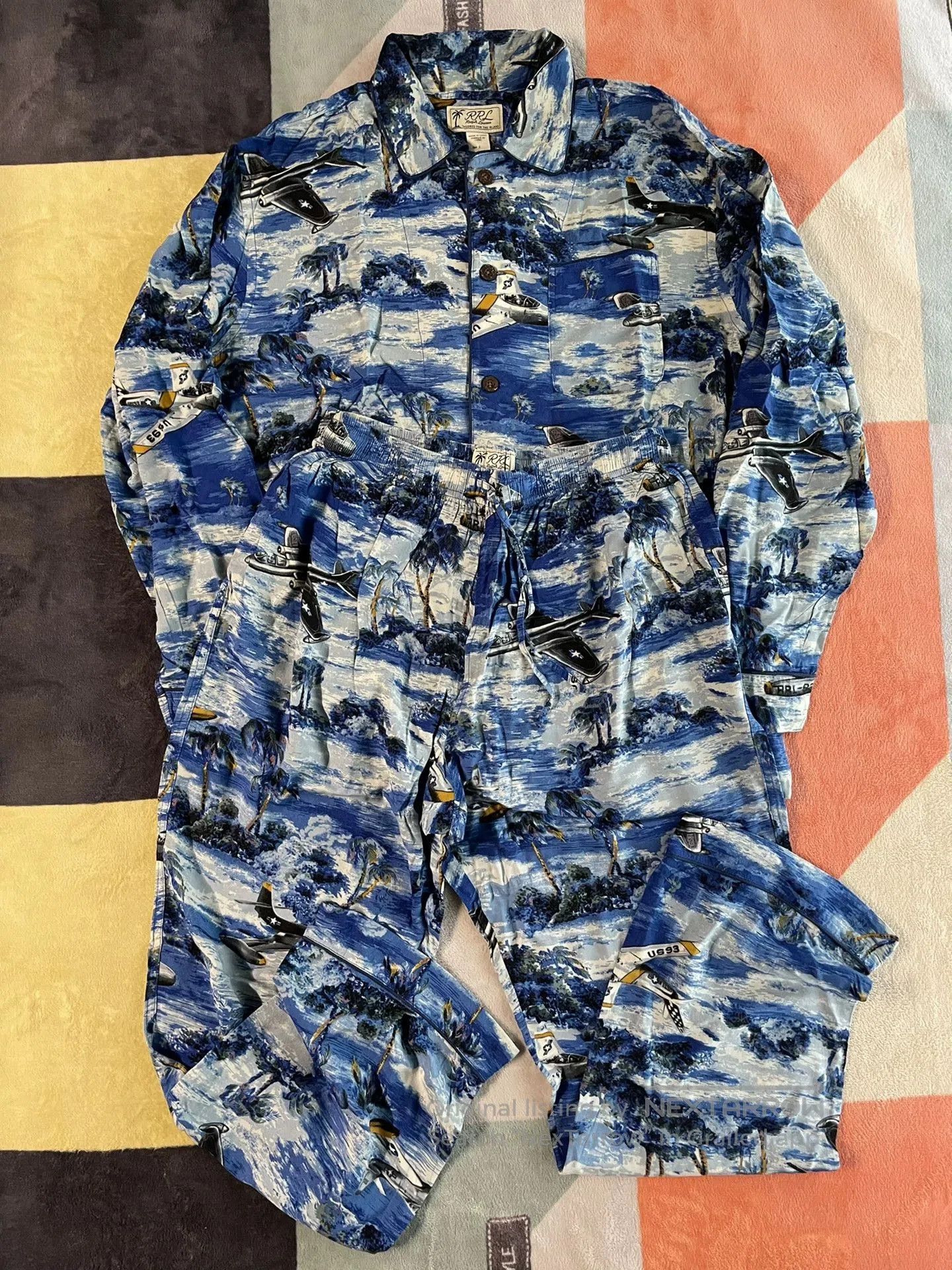 RRL Ralph Lauren RRL Ralph Lauren Double RL Pajama. Size US M / EU 48-50 / 2 - 9 Thumbnail