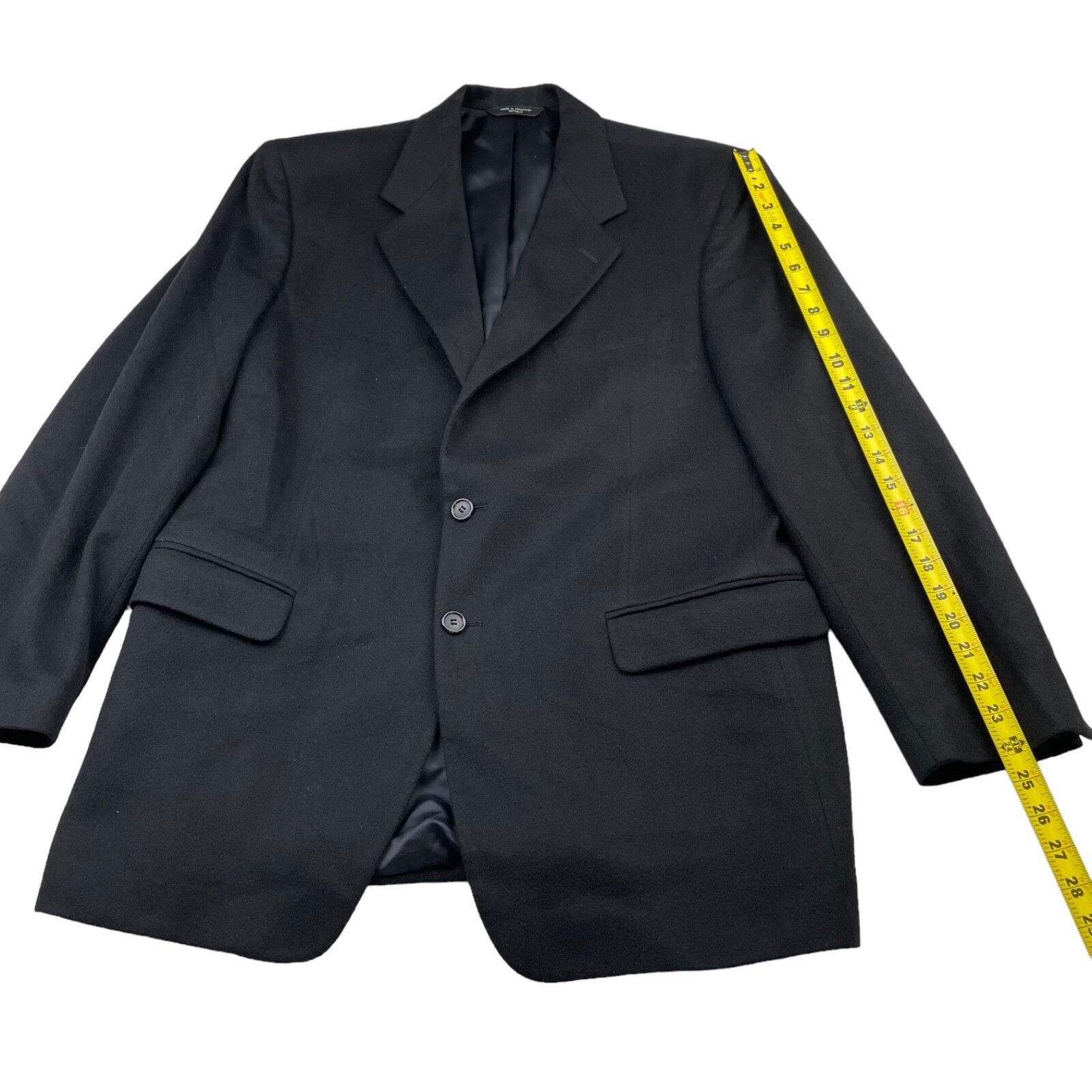 Joseph & Lyman Joseph & Lyman Men’s 100% Cashmere Flannel 2-Button Blazer J Size 46R - 10 Thumbnail