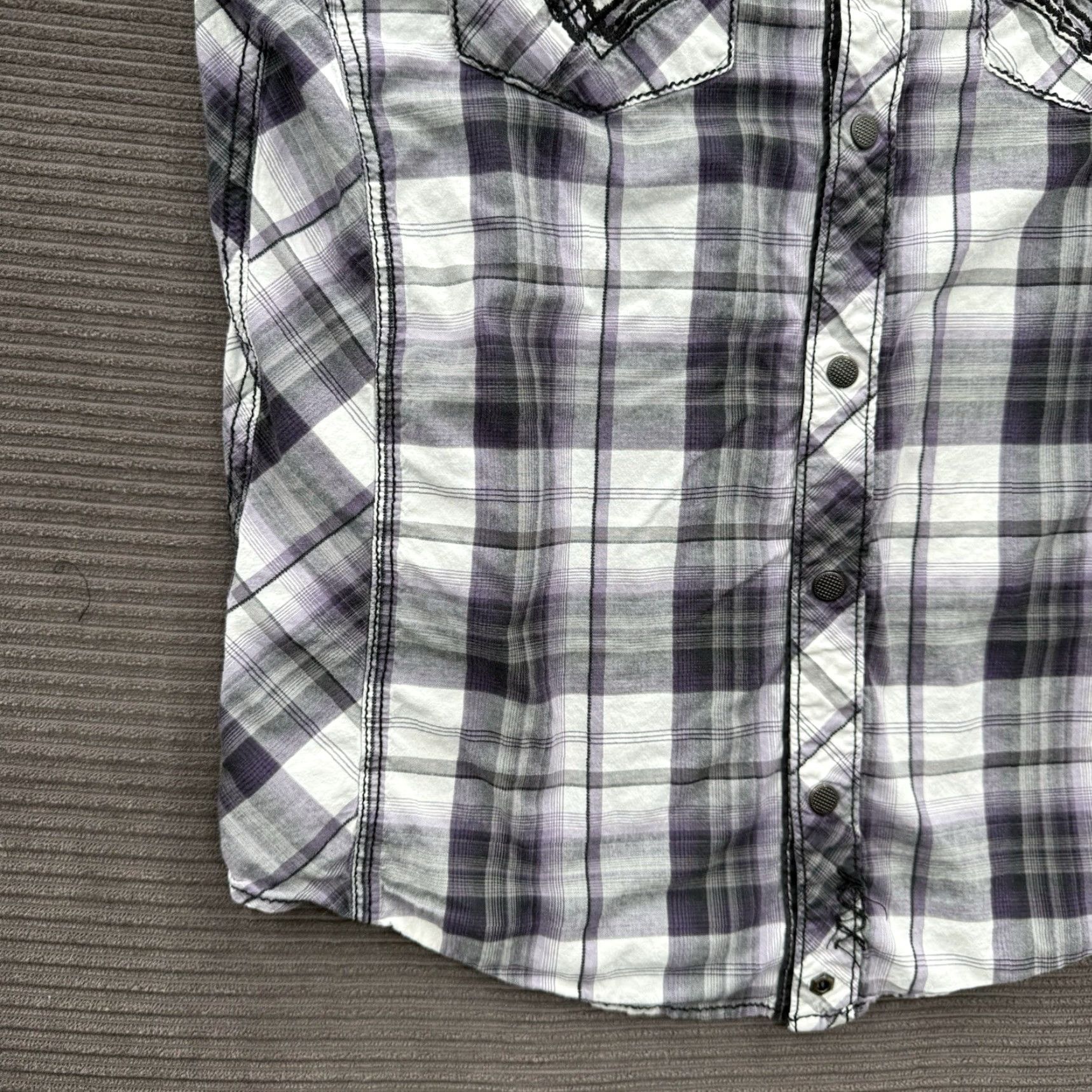 Vintage BKE Buckle Shirt Mens Medium Plaid Cotton Athletic Fit Long Sleeve Button Up Size US M / EU 48-50 / 2 - 6 Thumbnail