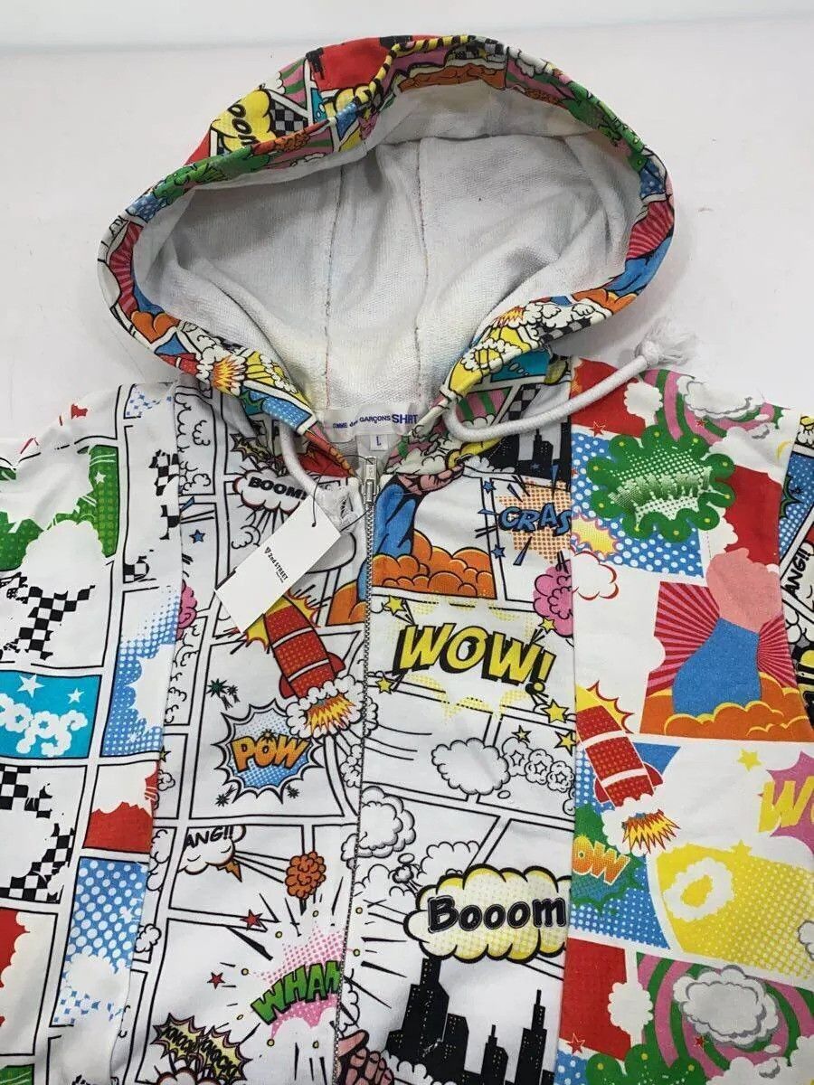 Comme des Garcons SHIRT Comic Book Zip Hoodie Size US L / EU 52-54 / 3 - 4 Thumbnail
