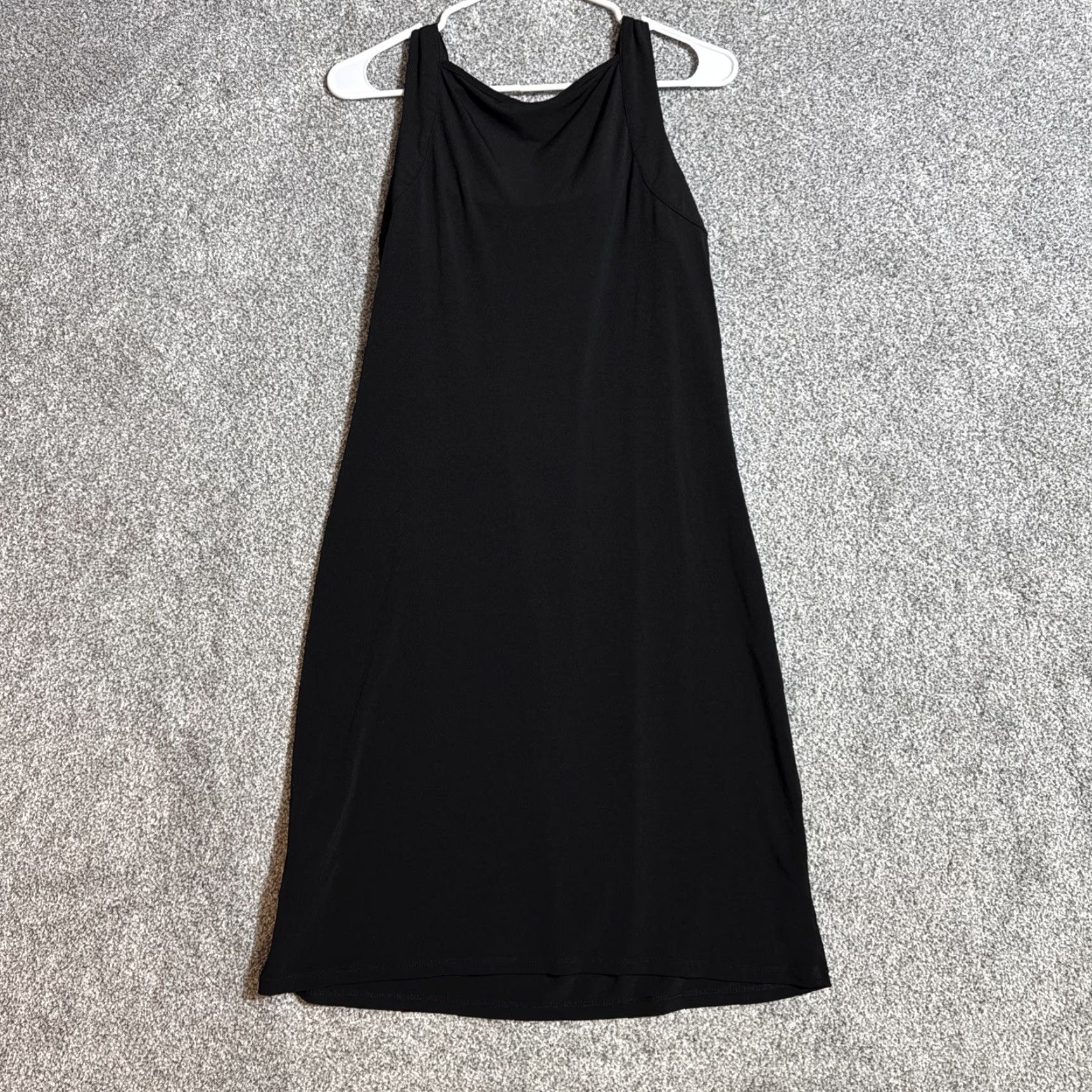 Vintage Jaclyn Smith Beaded Embellished Dress Sleeveless Black Knee Length A-Line Bodycon Size S Women's Evening Party Cocktail Vintage No N/A Size S / US 4 / IT 40 - 7 Thumbnail
