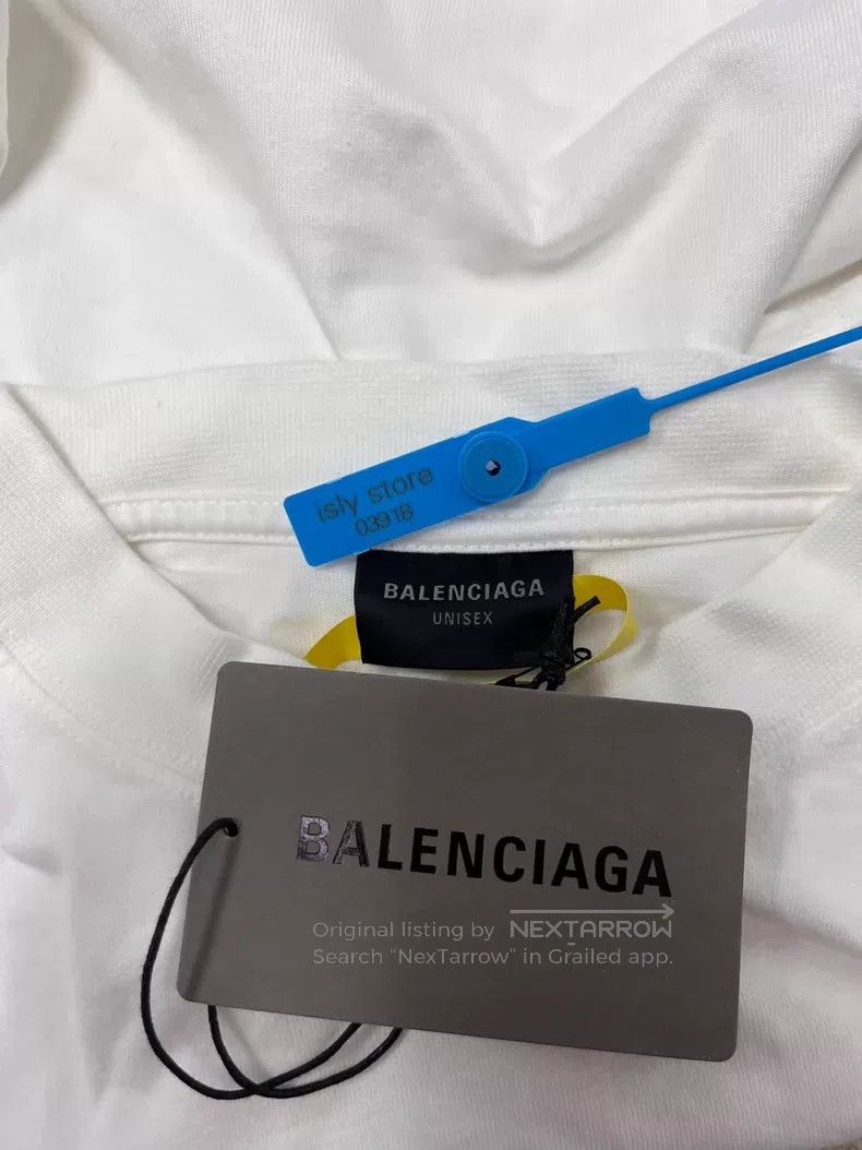 Balenciaga Balenciaga Back Pink Graffiti Short Sleeve Size US XS / EU 42 / 0 - 4 Thumbnail