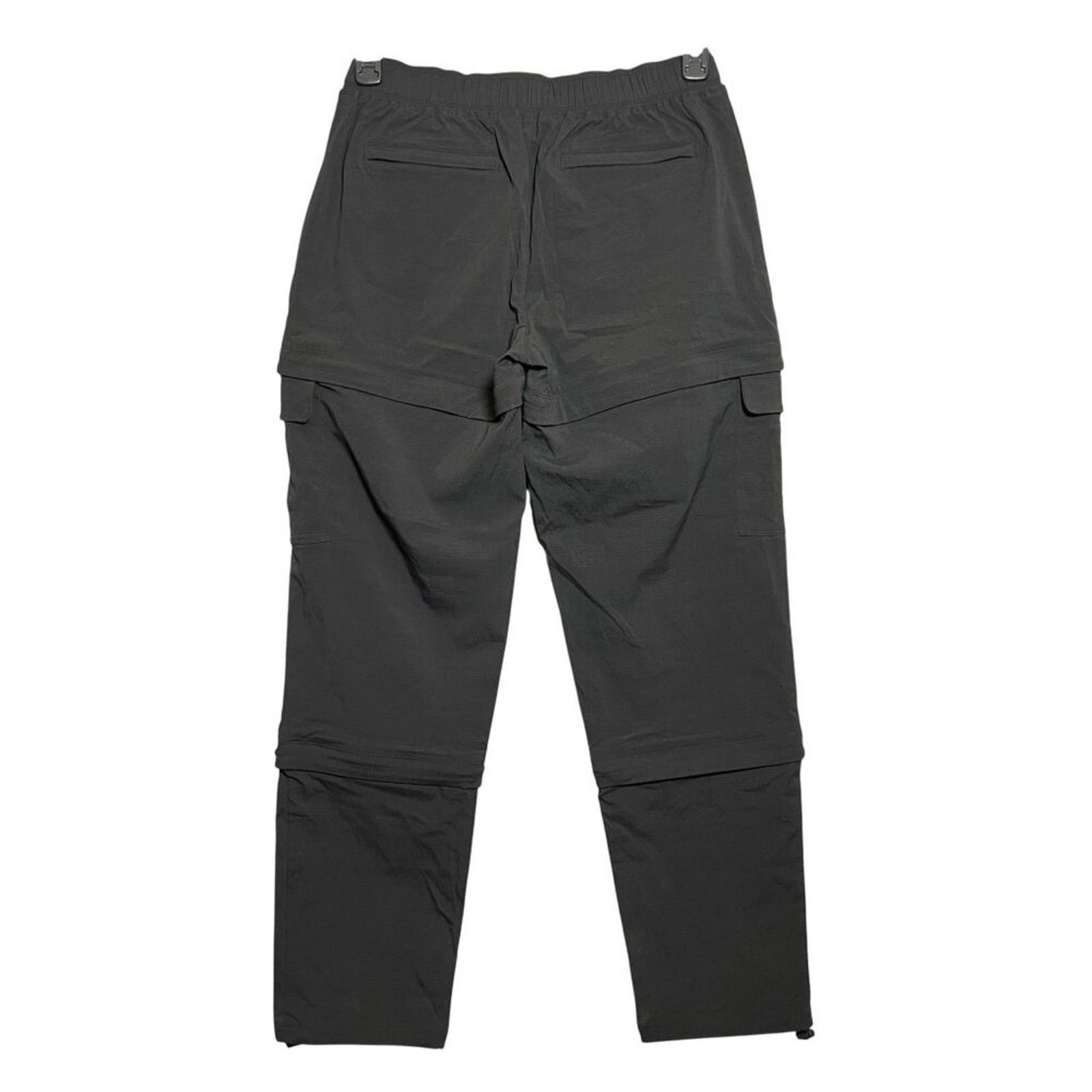 Athleta Athleta Convertible Hiking Pants Size 8 Black Zip Off Capri Size 30" / US 8 / IT 44 - 2 Thumbnail