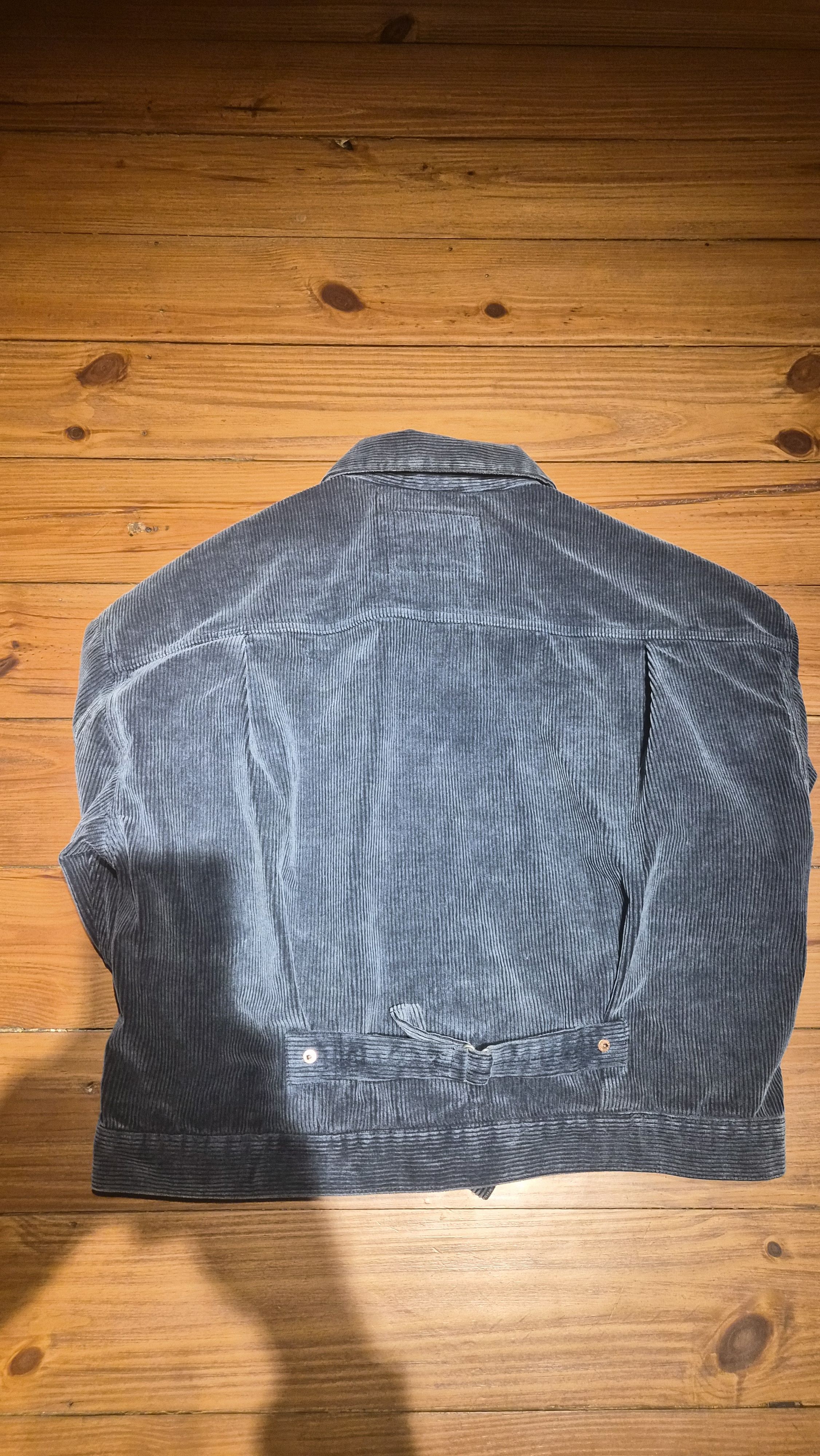Other Type 1 jacket in faded blue cotton corduroy Size US M / EU 48-50 / 2 - 3 Thumbnail