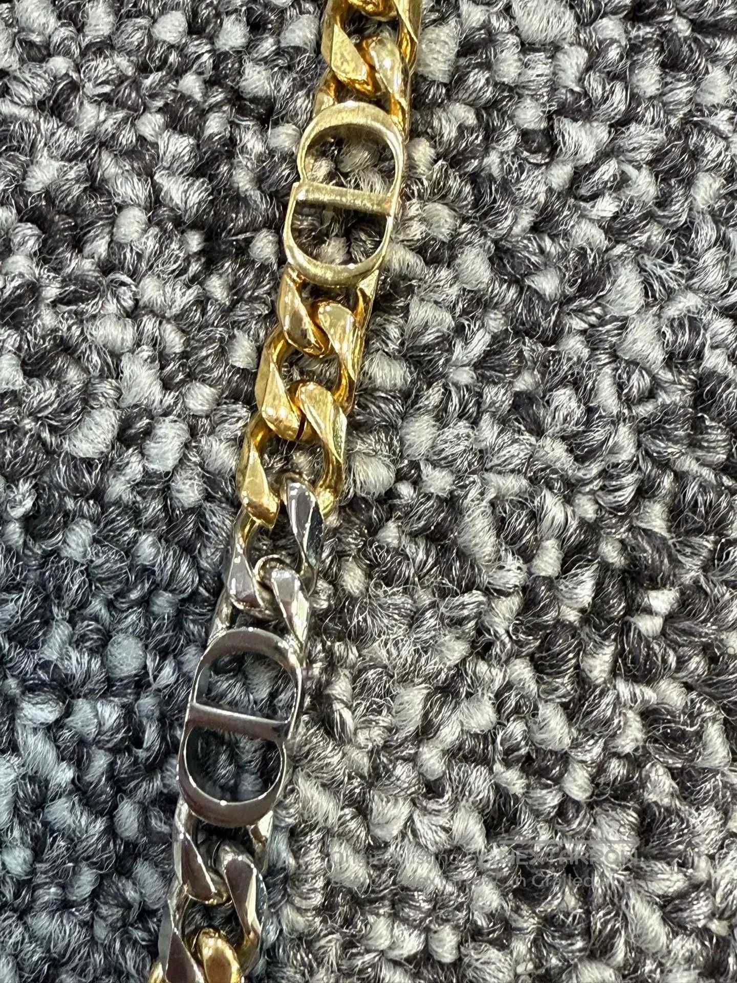 Dior Dior Gold Silver Color Necklace. Size ONE SIZE - 3 Thumbnail