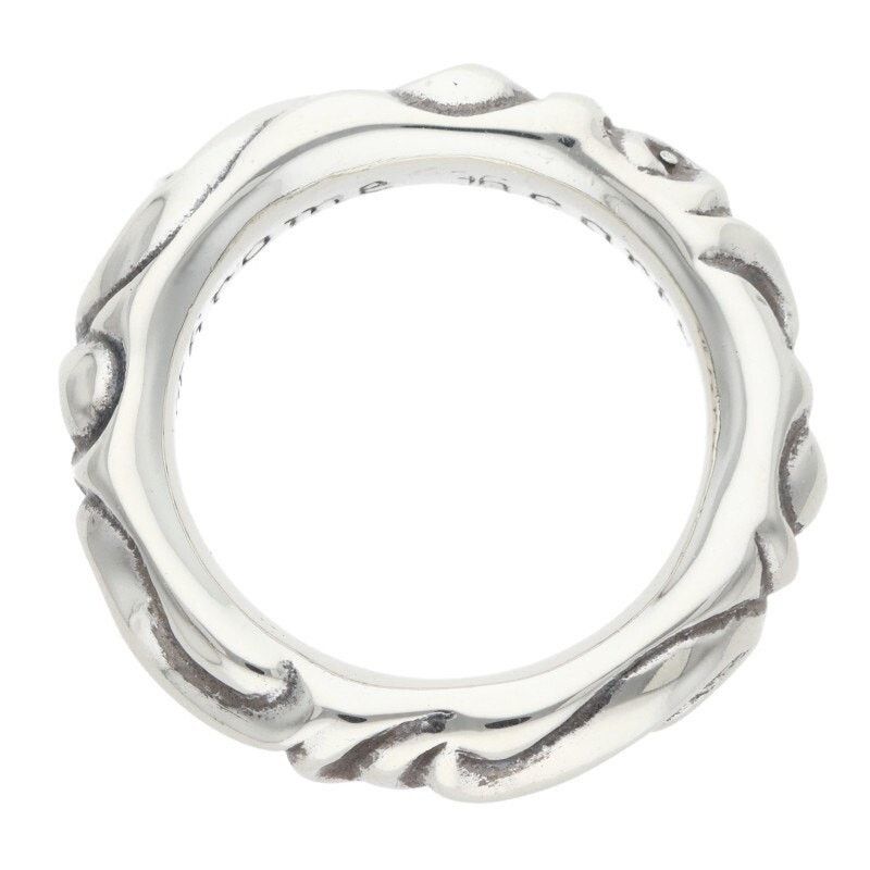 Chrome Hearts Chrome Hearts Scroll Band Silver Ring Size ONE SIZE - 5 Thumbnail