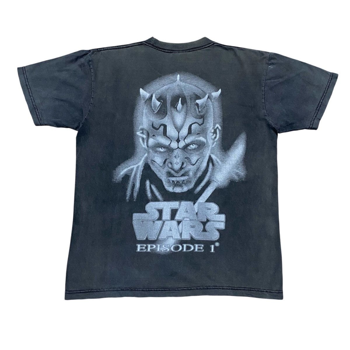 Star Wars Rare‼️🔥Vintage Distress Star Wars Episode 1 Bootleg T-Shirt Size US S / EU 44-46 / 1 - 2 Thumbnail