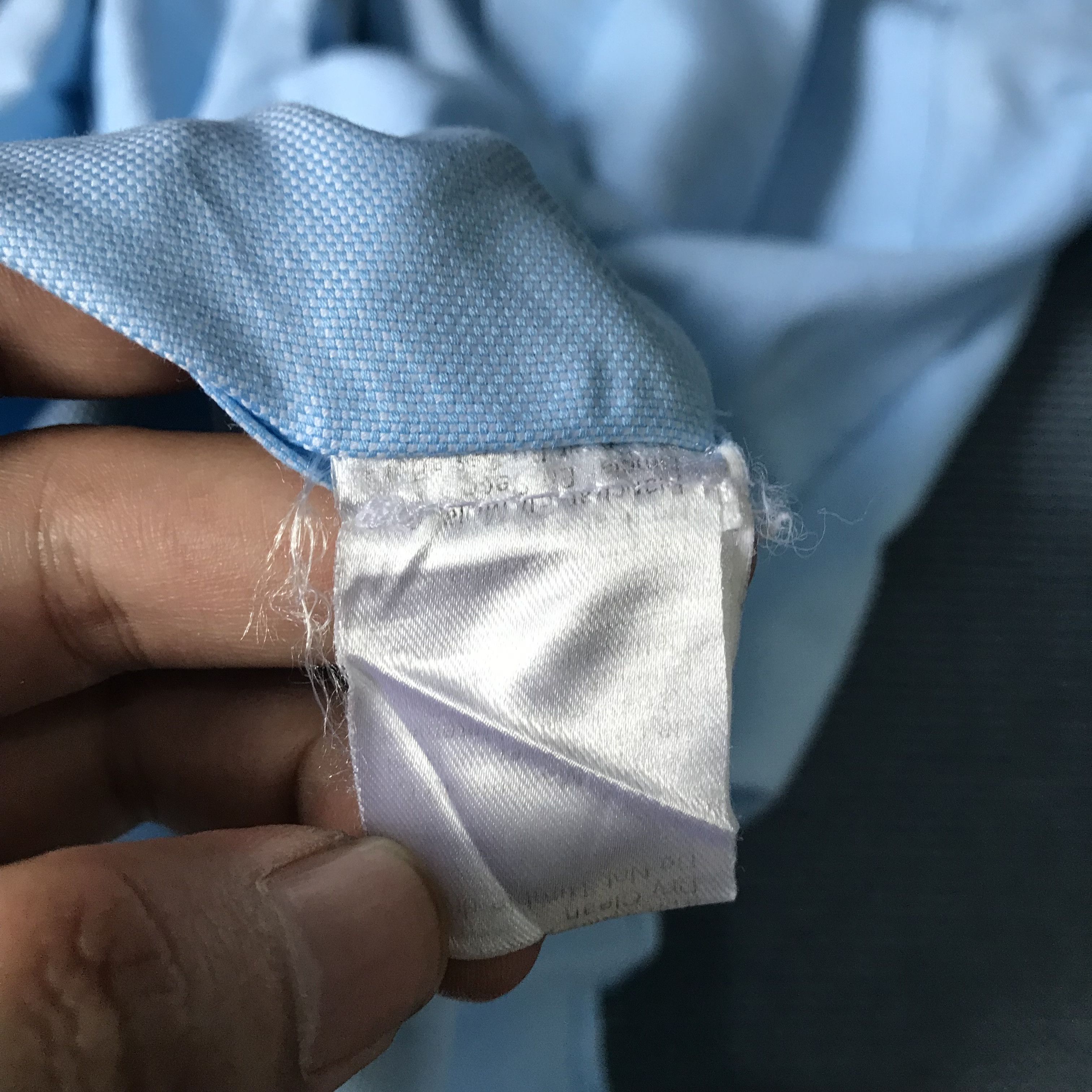 Hackett Vintage Hackett London Blue shirt Button down long sleeves Size US L / EU 52-54 / 3 - 8 Thumbnail