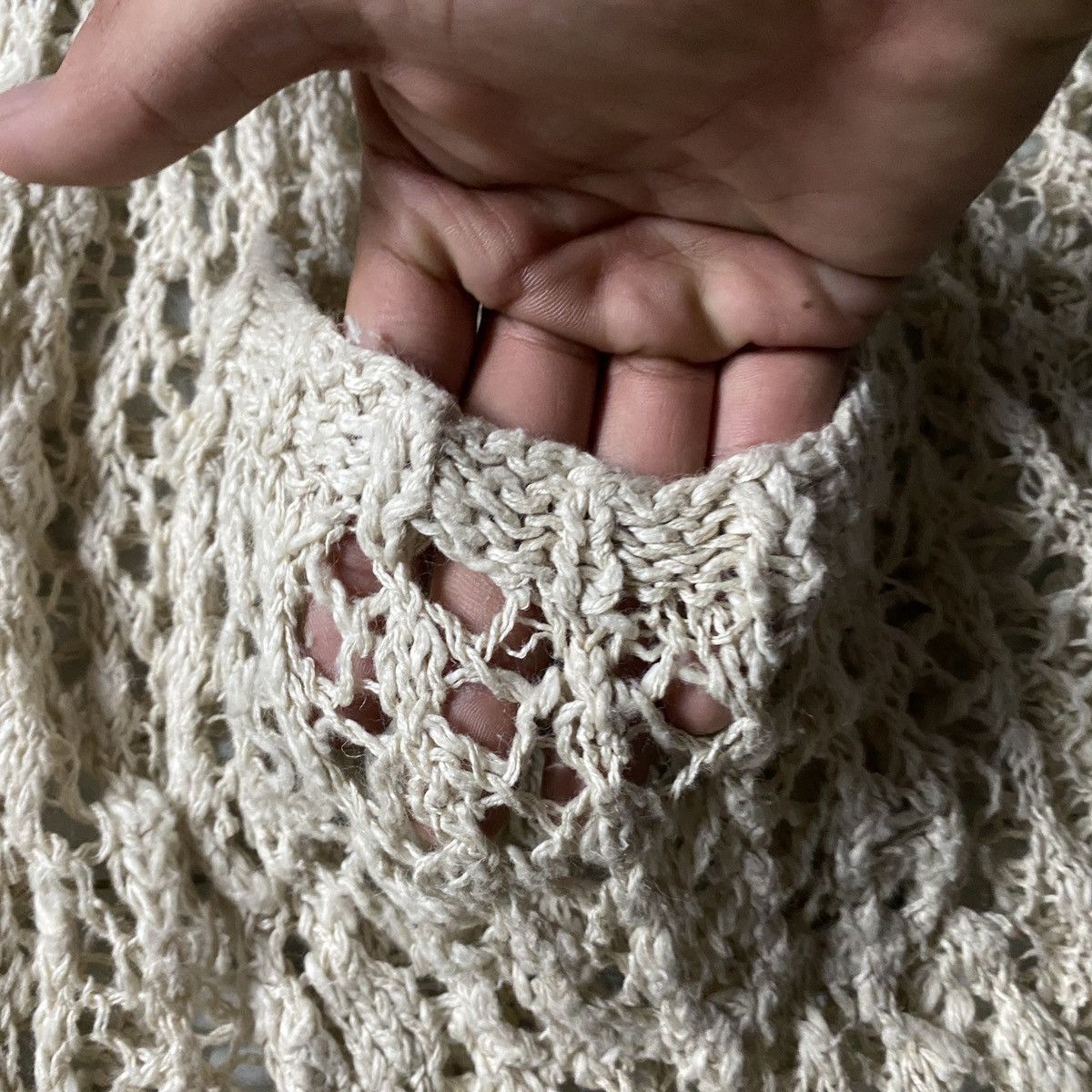 GOA 2000's G.O.A Glittery Taupe Rope Vest Size US XL / EU 56 / 4 - 8 Thumbnail