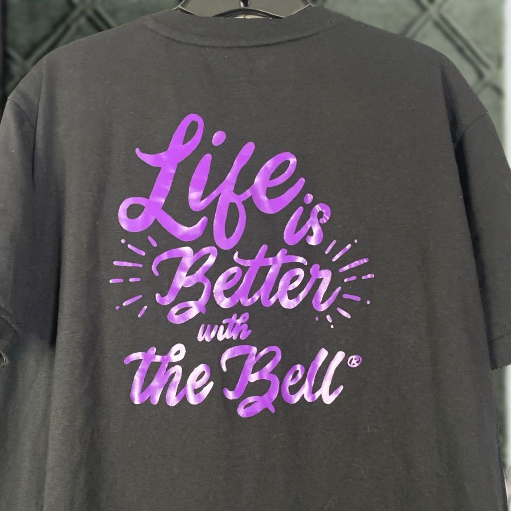 Bell VINTAGE Taco Bell Employee T Shirt Henley Double-Sided Black L Mens Short Sleeve Adult Large Belle 23x28 Size US L / EU 52-54 / 3 - 1 Thumbnail