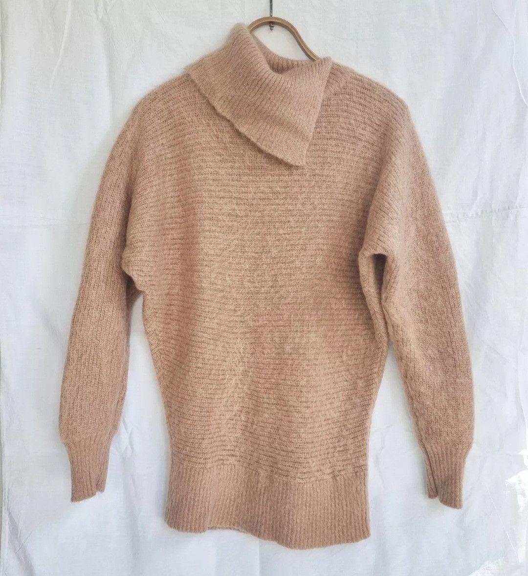 image of Zimmermann Peach Mohaire Sweater, Women's (Size Small)