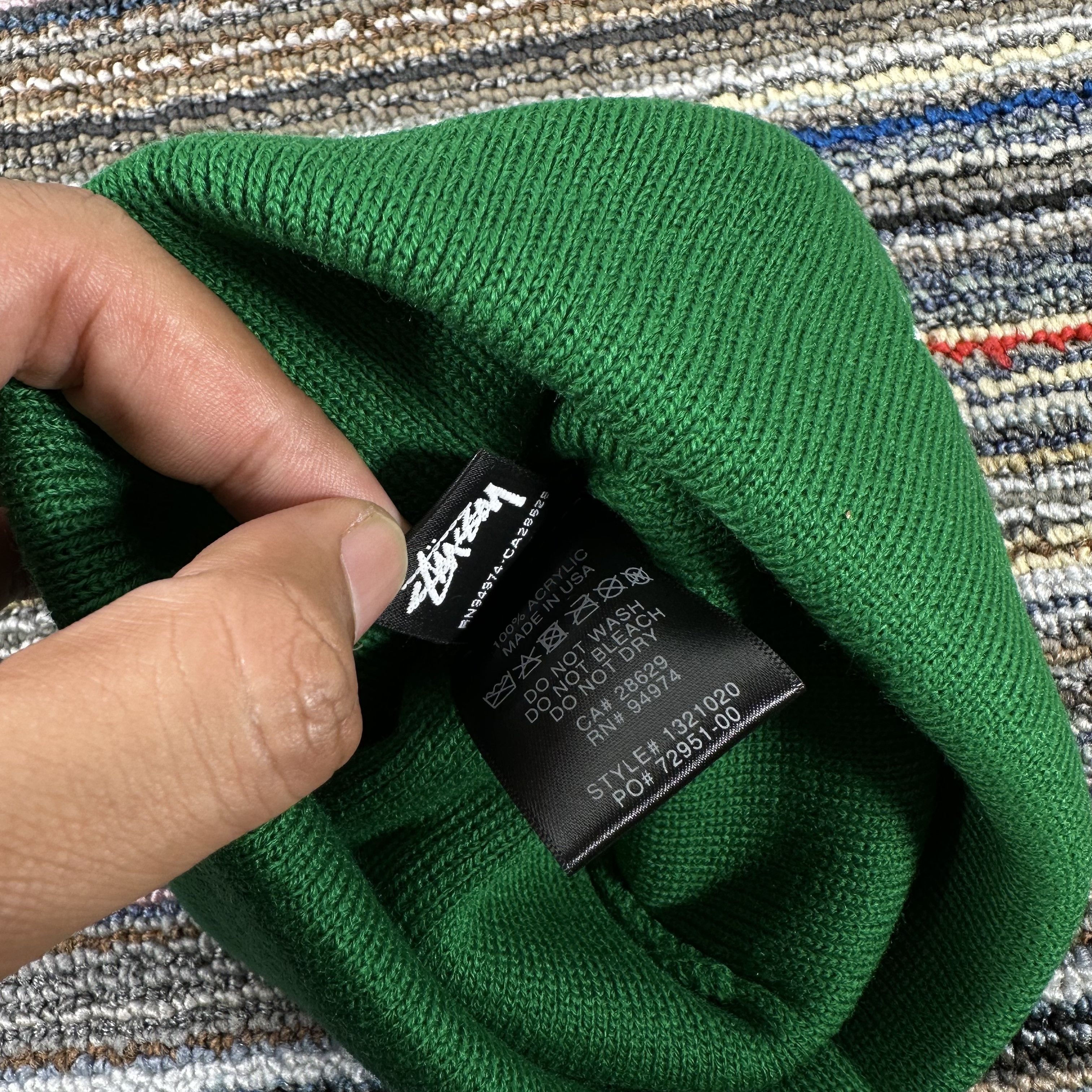 Stussy STUSSY STOCK CUFF BEANIE HAT / KELLY Size ONE SIZE - 5 Thumbnail