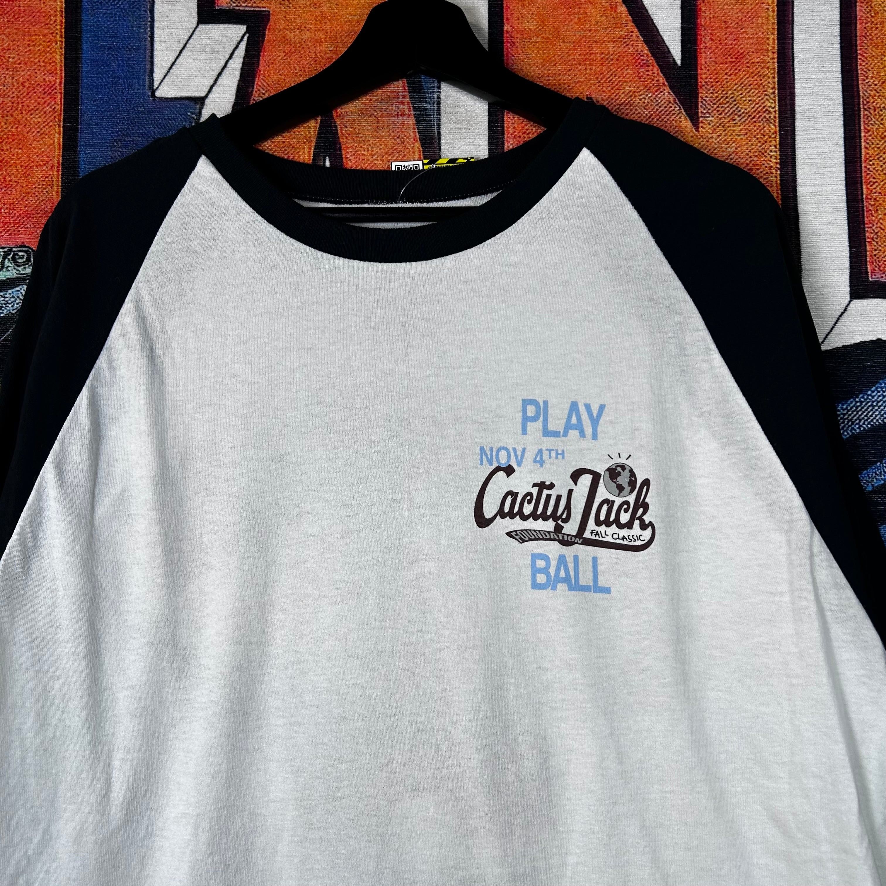 Travis Scott Cactus Jack Fall Classic Merch Baseball Tee Volunteer 2 Size US L / EU 52-54 / 3 - 4 Thumbnail