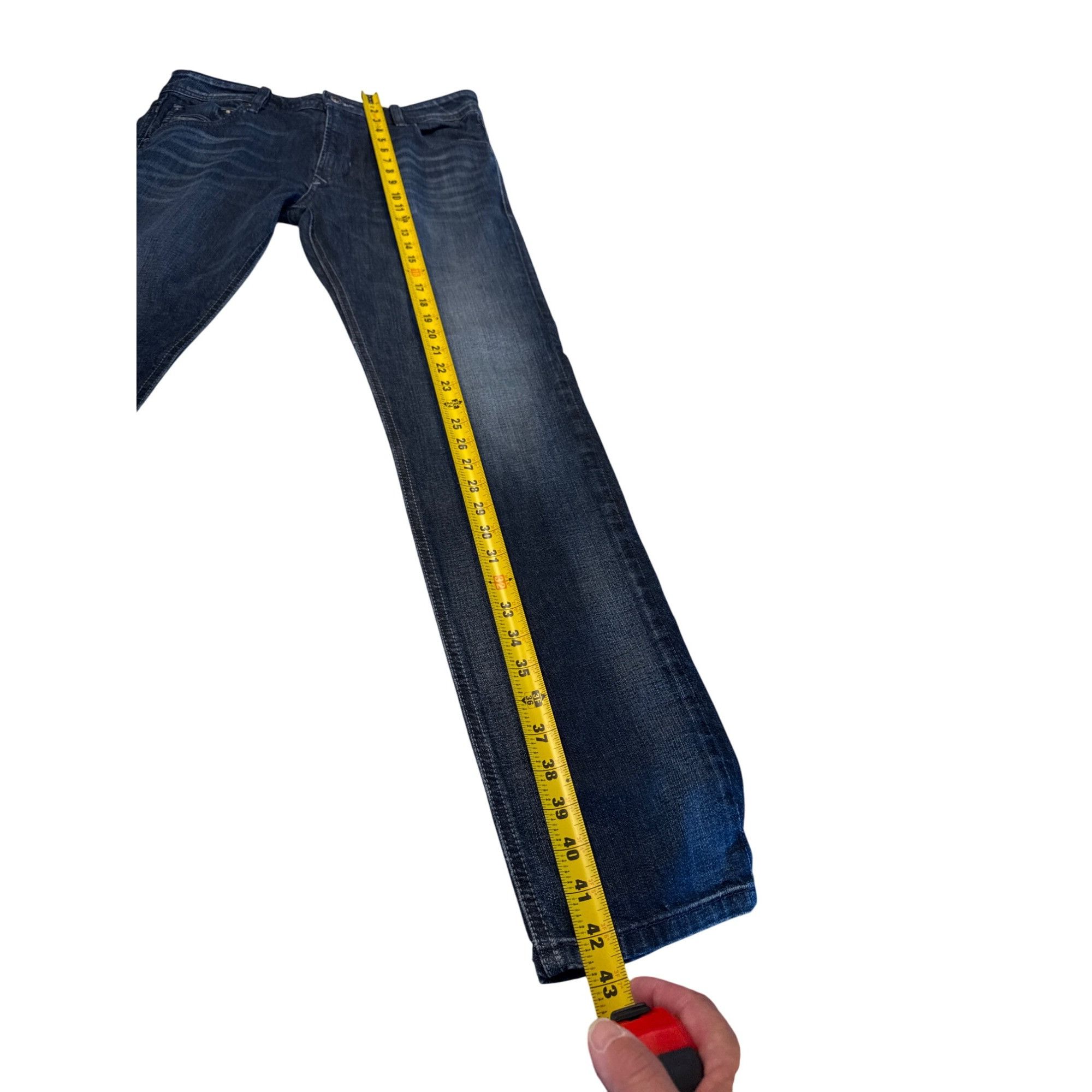 Diesel Diesel Krayver Mens Blue Denim Jeans Size 29x32 SKU 7002 Size US 29 - 9 Thumbnail