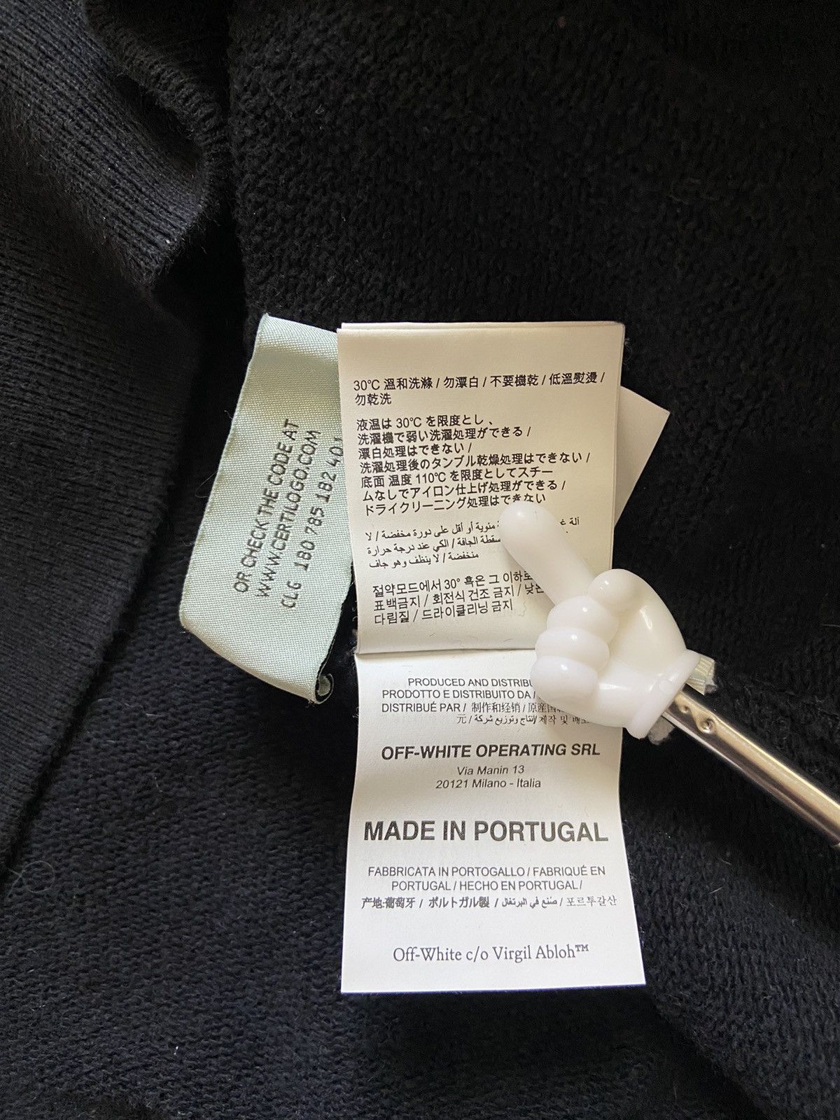 Off-White Off-White Pascal Skeleton Hoodie Size US L / EU 52-54 / 3 - 9 Thumbnail