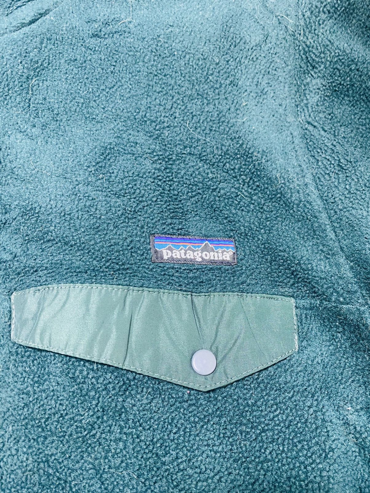 Patagonia Vintage Patagonia Half Button-Tap Fleece Jacket Size US S / EU 44-46 / 1 - 6 Thumbnail