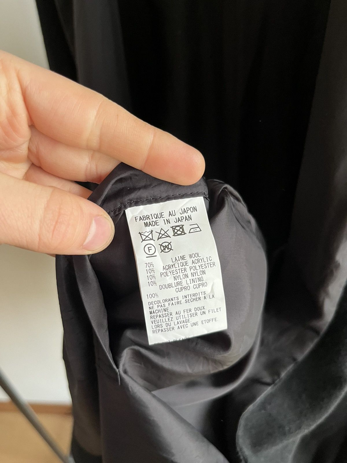 Yohji Yamamoto Yohji Yamamoto Y’s wool coat Size US M / EU 48-50 / 2 - 12 Thumbnail