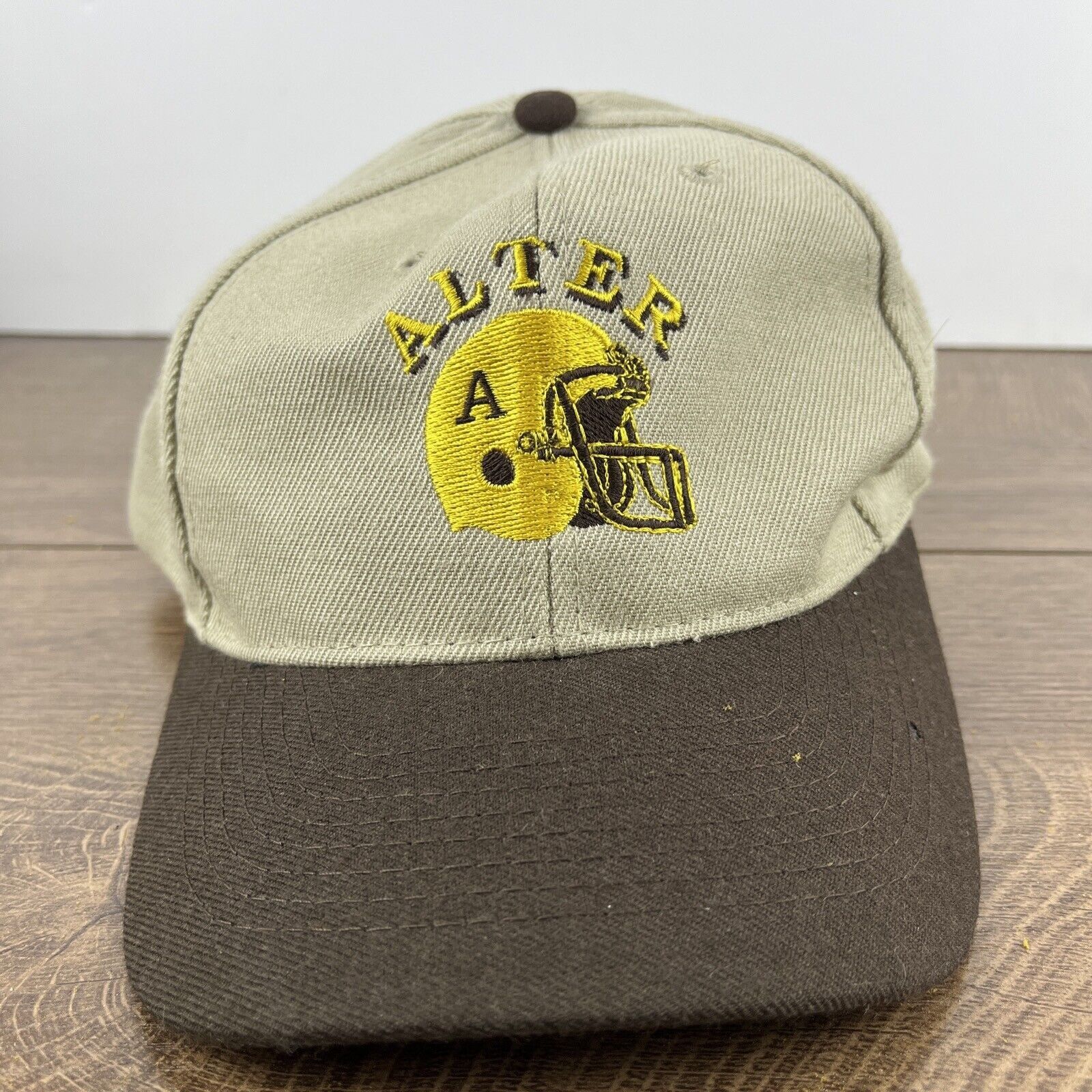 Other Alter Knights Football Hat Tan Brown Hat Adjustable Snapback Size ONE SIZE - 5 Thumbnail