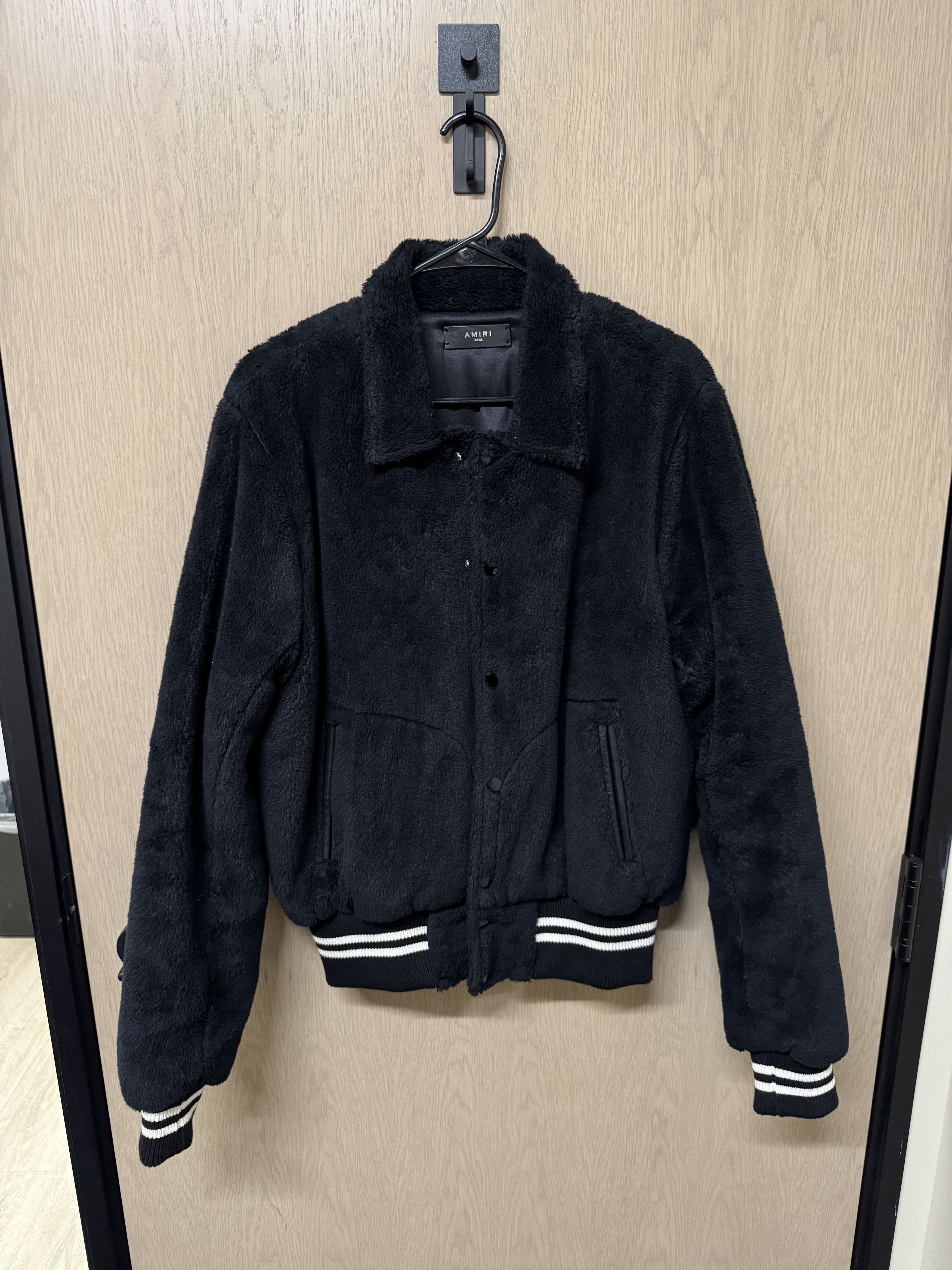 Amiri Sherpa Band Jacket