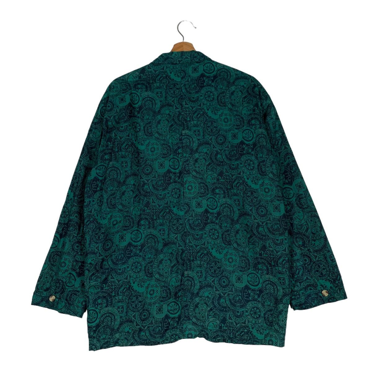 Japanese Brand NEO BLOOD TOKYO Fullprint Casual Jacket #0892-C40 Size US L / EU 52-54 / 3 - 7 Thumbnail
