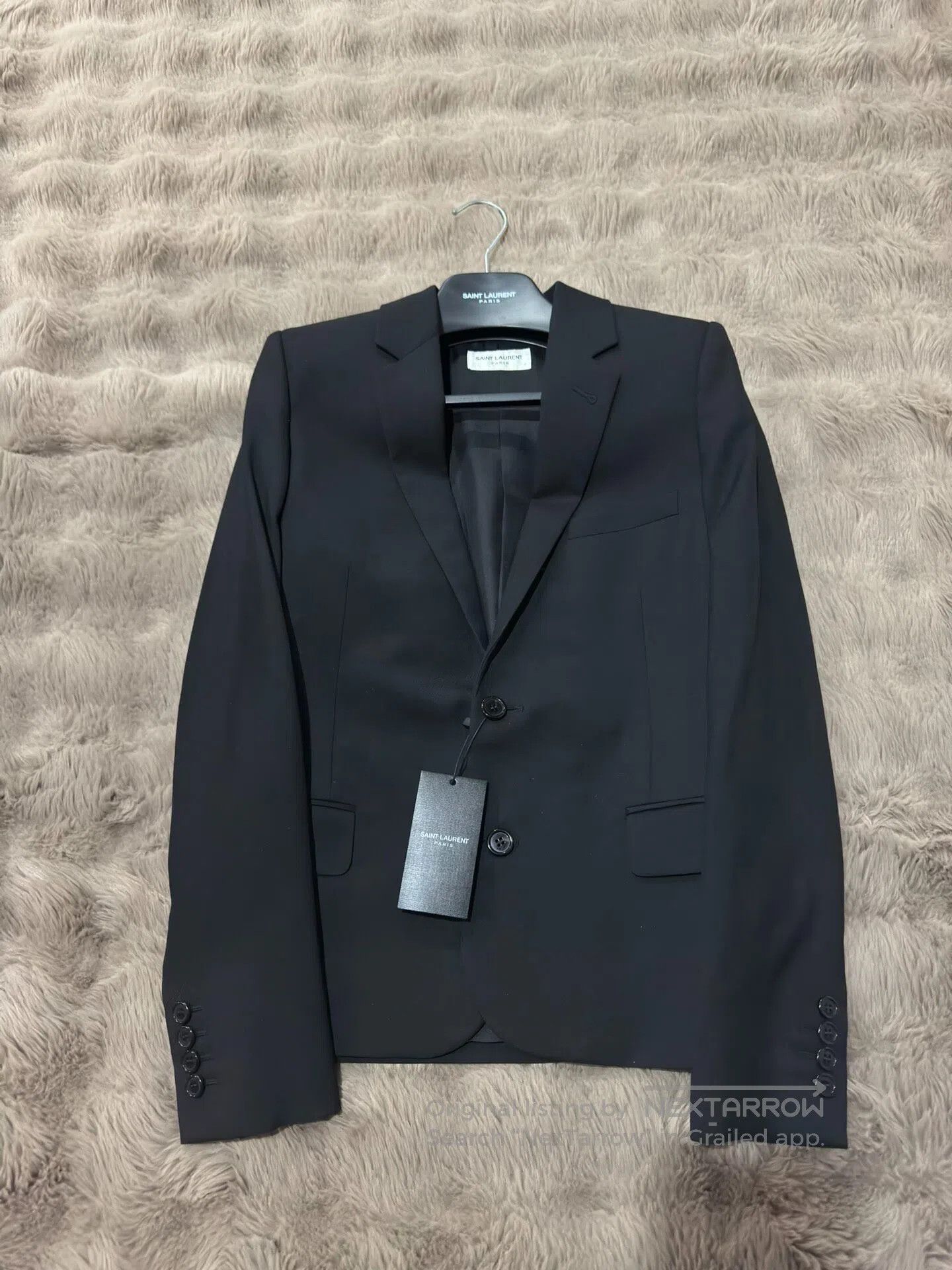 Saint Laurent Paris Saint Laurent Paris Jacket| Size XS / US 0-2 / IT 36-38 - 9 Thumbnail