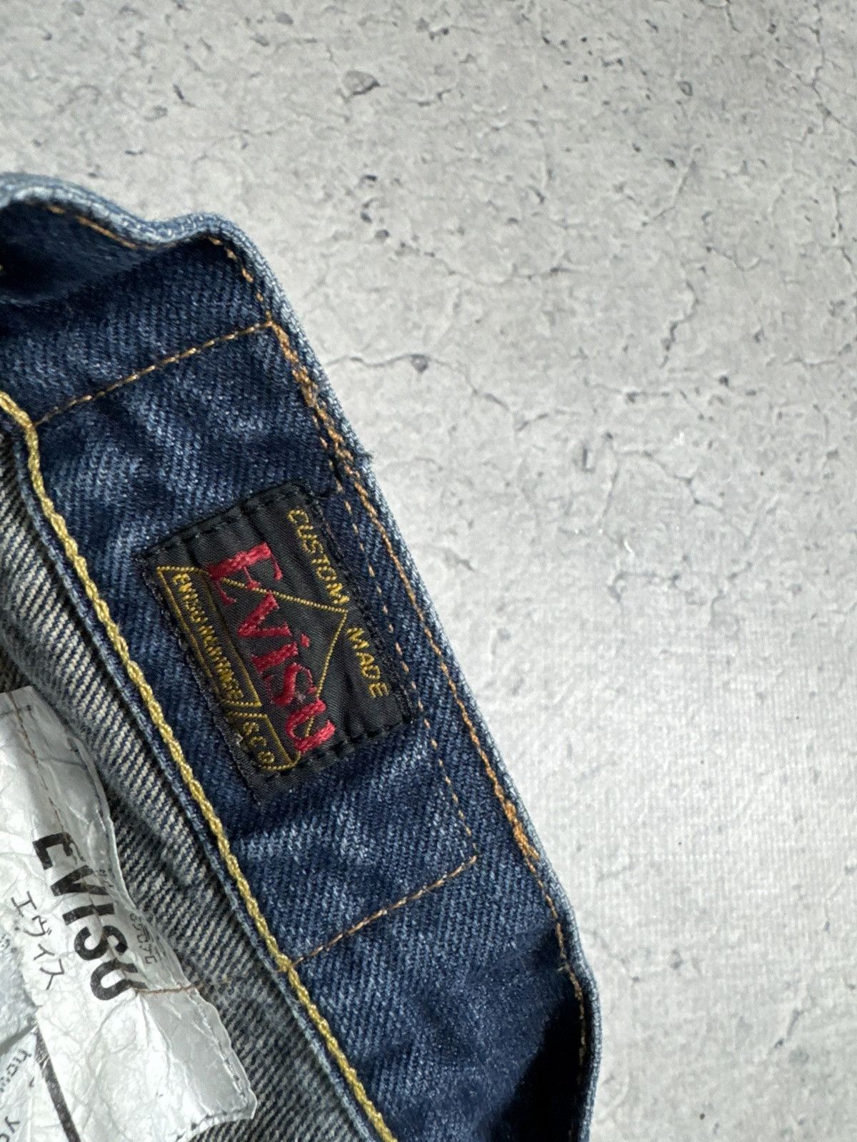 Evisu Evisu Denim Shorts Jeans Big Logo Size S Casual Size US 30 / EU 46 - 5 Thumbnail