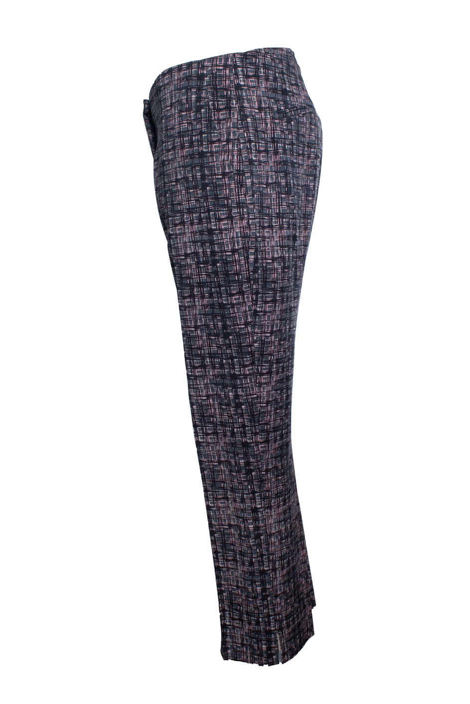 Prada Prada, green and pink graphic printed pantalon Size 32" / US 10 / IT 46 - 4 Thumbnail