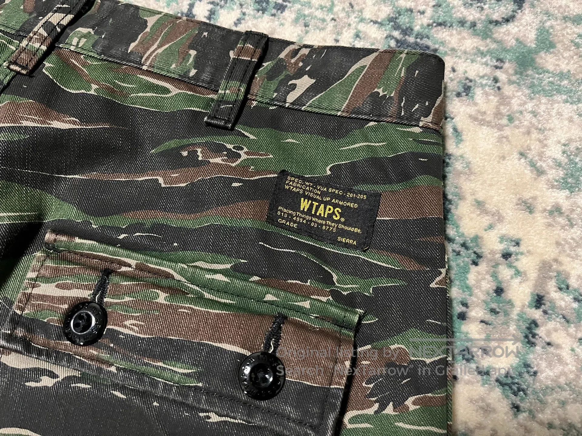 Wtaps WTAPS 17SS Jungle Stock Camo Cargo Pants. Size US 26 / EU 42 - 3 Thumbnail