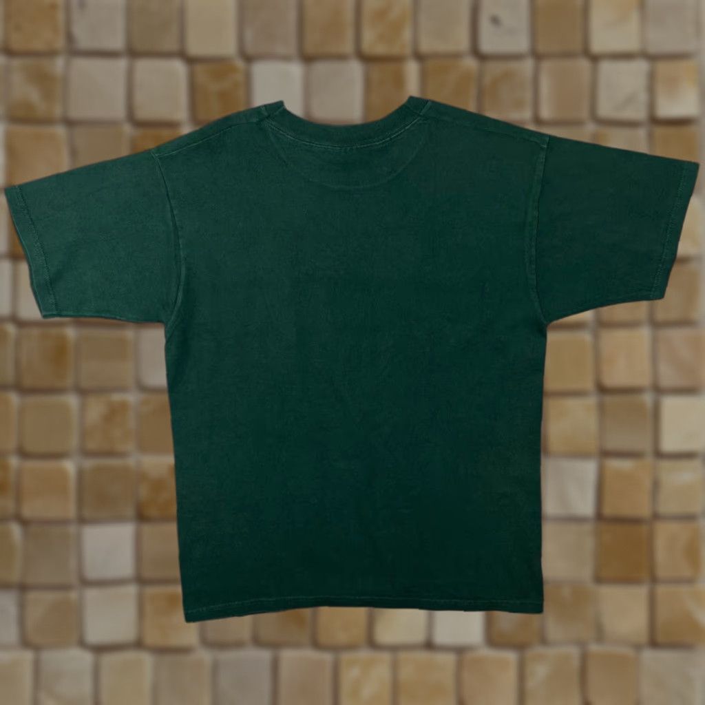 Fruit Of The Loom Vintage Bald Is Beautiful “Sitka Alaska” Bald Eagle Souvenir Green T-Shirt Large Size US L / EU 52-54 / 3 - 1 Thumbnail