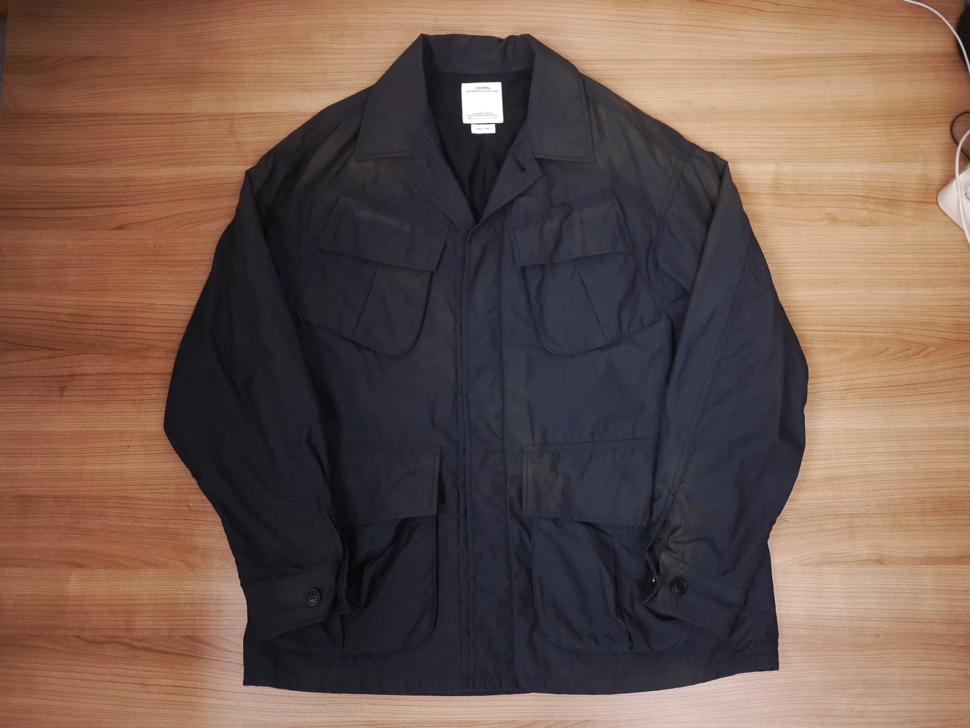 Visvim visvim tropical combat jacket in navy Size US L / EU 52-54 / 3 - 1 Thumbnail