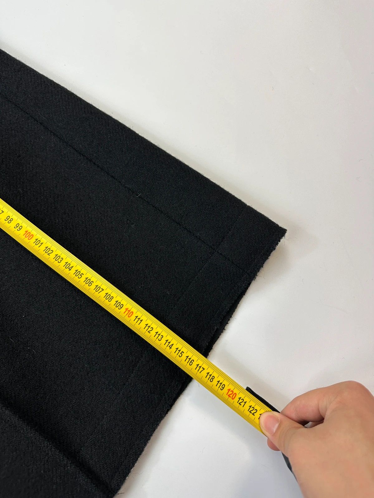 Miu Miu Miu Miu FW00-05 Black Wool & Mohair Long Trench Coat Size L / US 10 / IT 46 - 18 Thumbnail