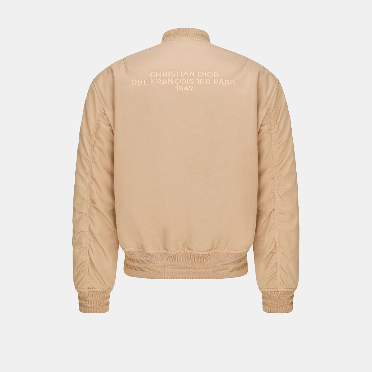 Dior o1w1db11024 Bomber Jacket in Beige Size US M / EU 48-50 / 2 - 2 Thumbnail