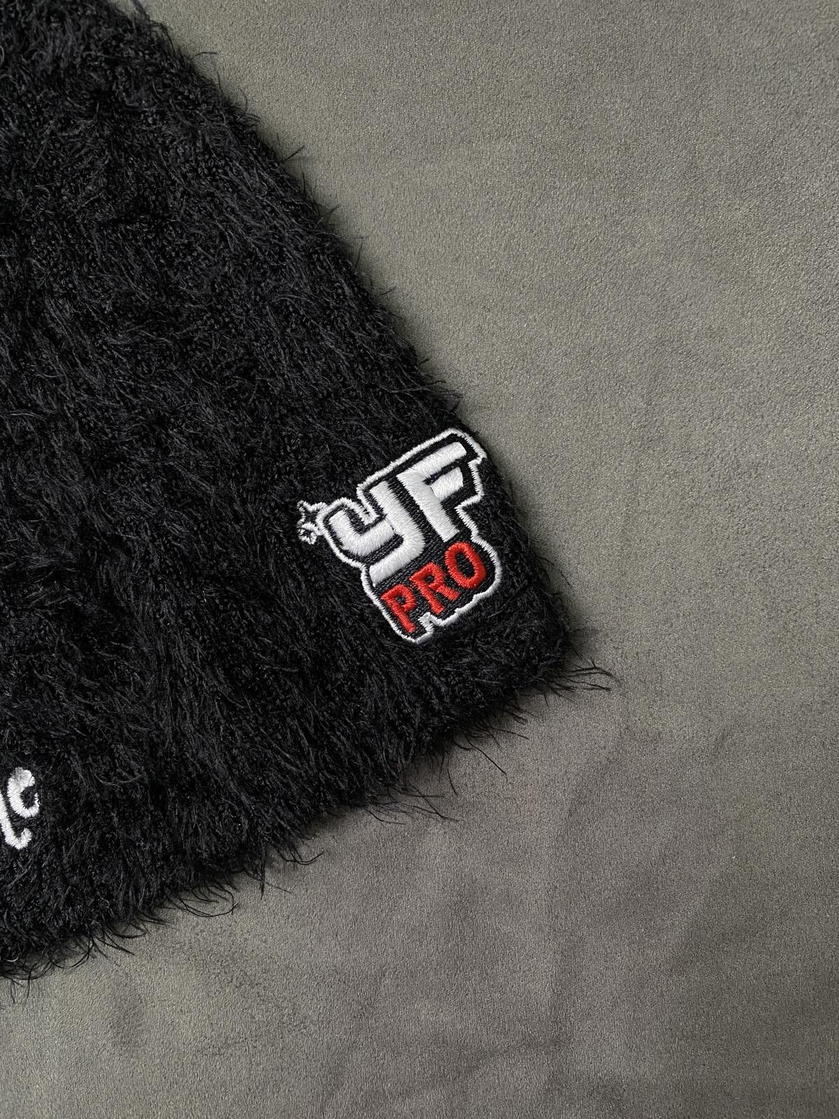 Japanese Brand Rare Leave Your Feelings At Home No Cuff Knit Black Beanie Size ONE SIZE - 2 Thumbnail