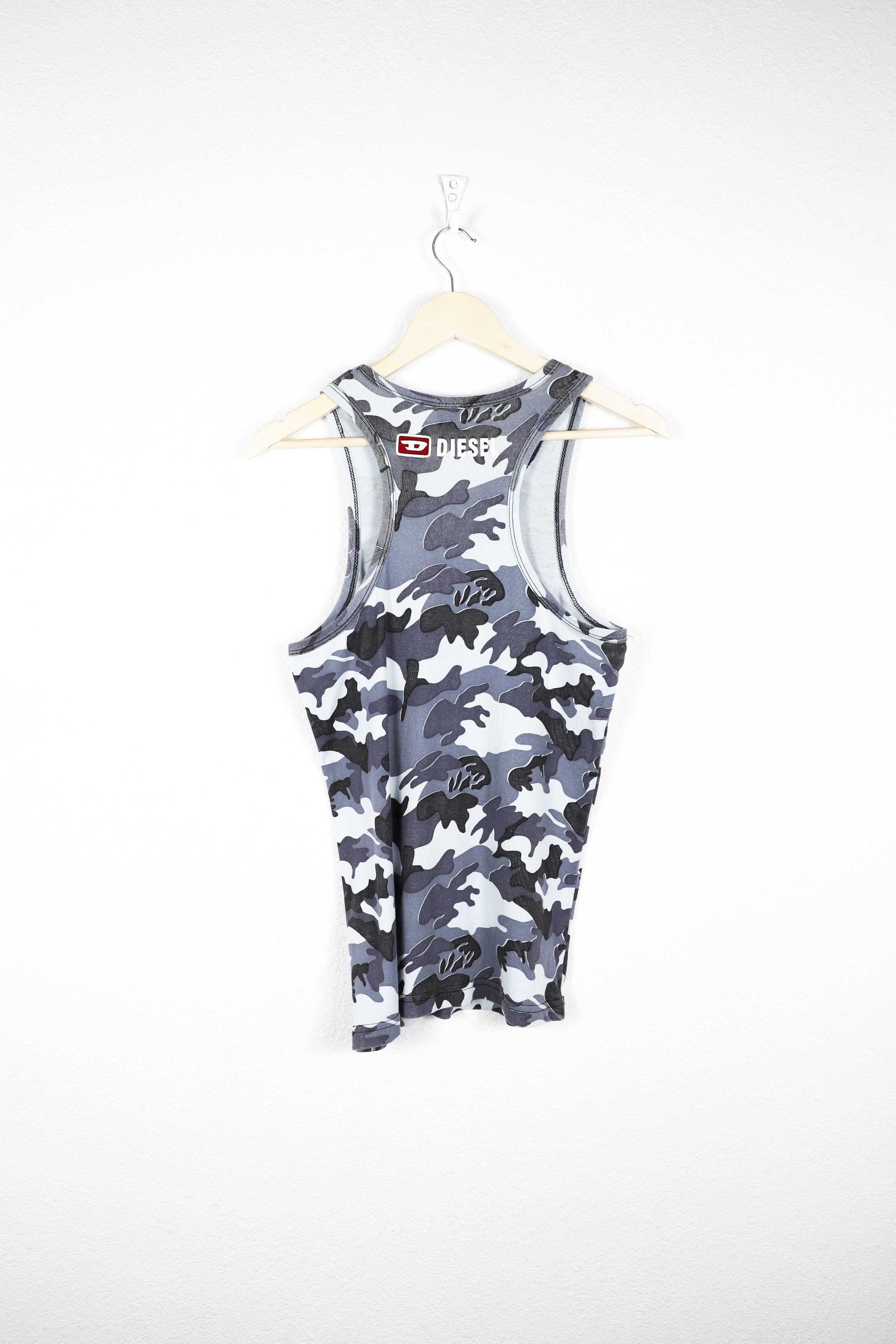 Diesel Vintage DIESEL Y2K Camo Tank Top Size US L / EU 52-54 / 3 - 2 Thumbnail